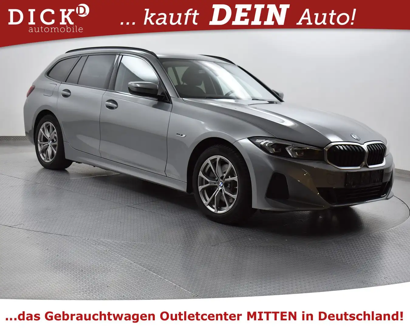 BMW 330 e Aut. FACELIFT+PROF+VIRTU+LED+SHZ+PDC+TEMP+M Gris - 1