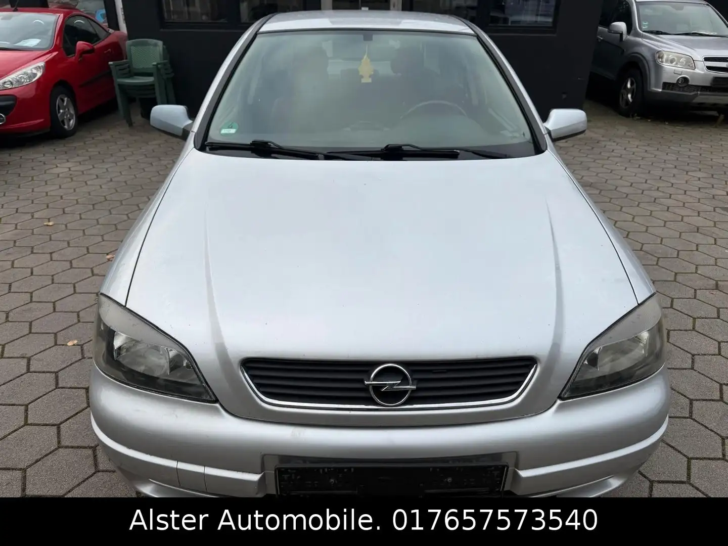 Opel Astra 1.8 Njoy, Kilmaautomatik Silber - 2