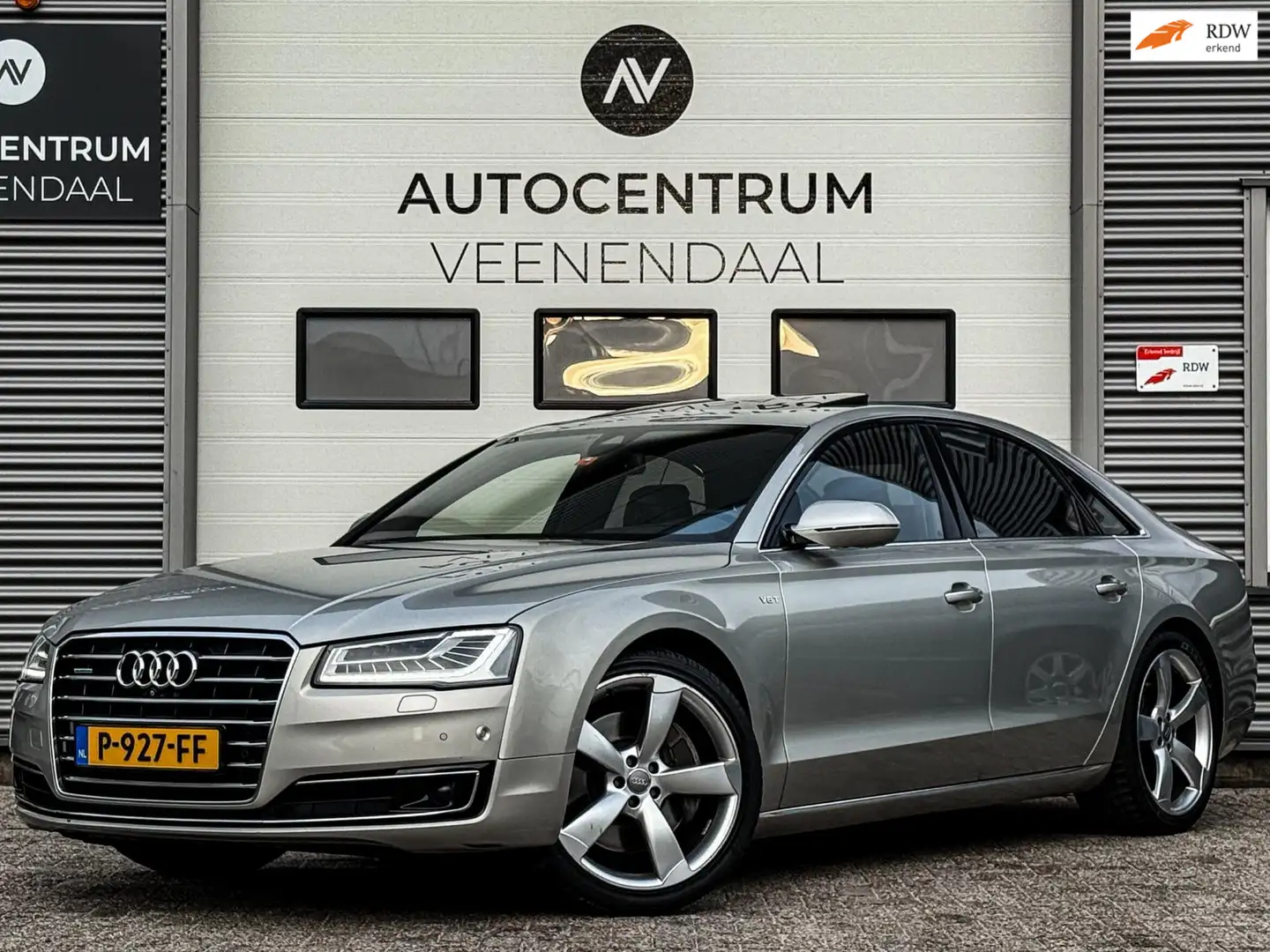 Audi A8 4.2 TDI V8 Quattro Pro Line+ 385 PK SCHUIFDAK/LUXE Argent - 1