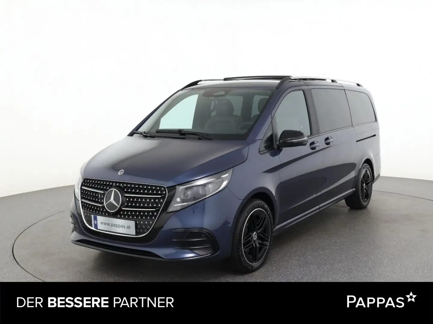 Mercedes-Benz V 300 d 4MATIC EXCLUSIVE Lang AHK 2,5t 6 Sitze Blau - 1