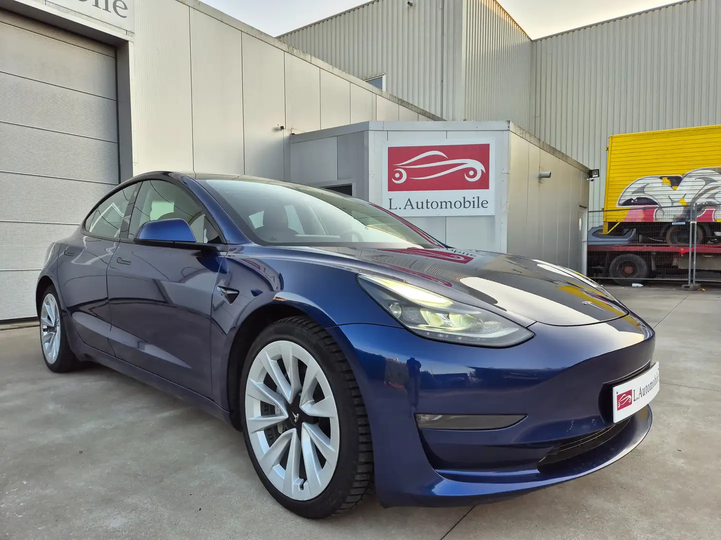 Tesla Model 3 / Long-Range / Dual Motor / AWD / 498cv !! 2021 !! Blauw - 2