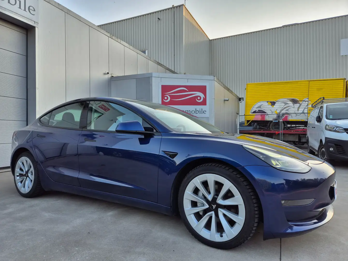 Tesla Model 3 / Long-Range / Dual Motor / AWD / 498cv !! 2021 !! Blauw - 1