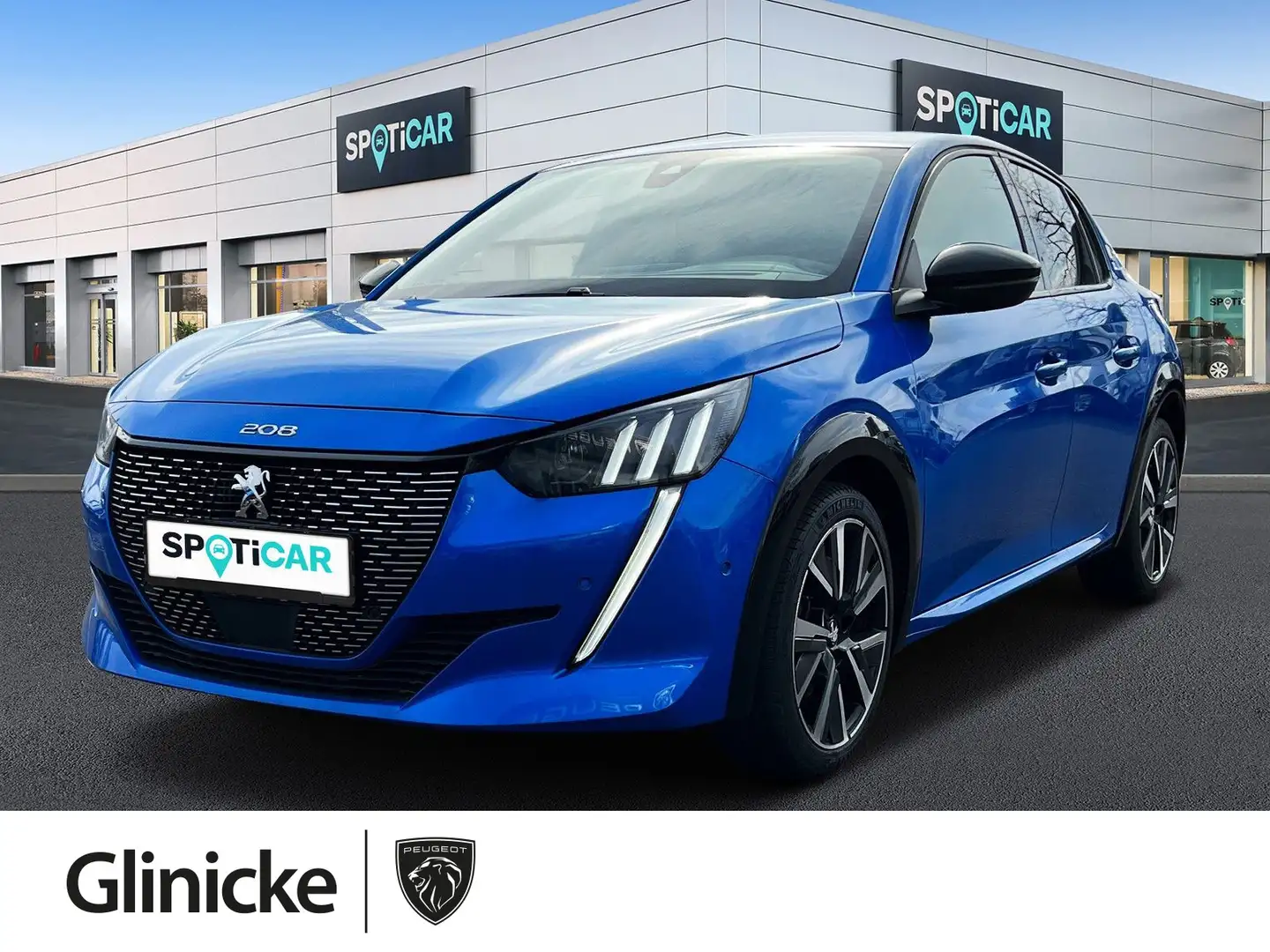 Peugeot 208 GT PUTE 100 EAT Automatik Blau - 1