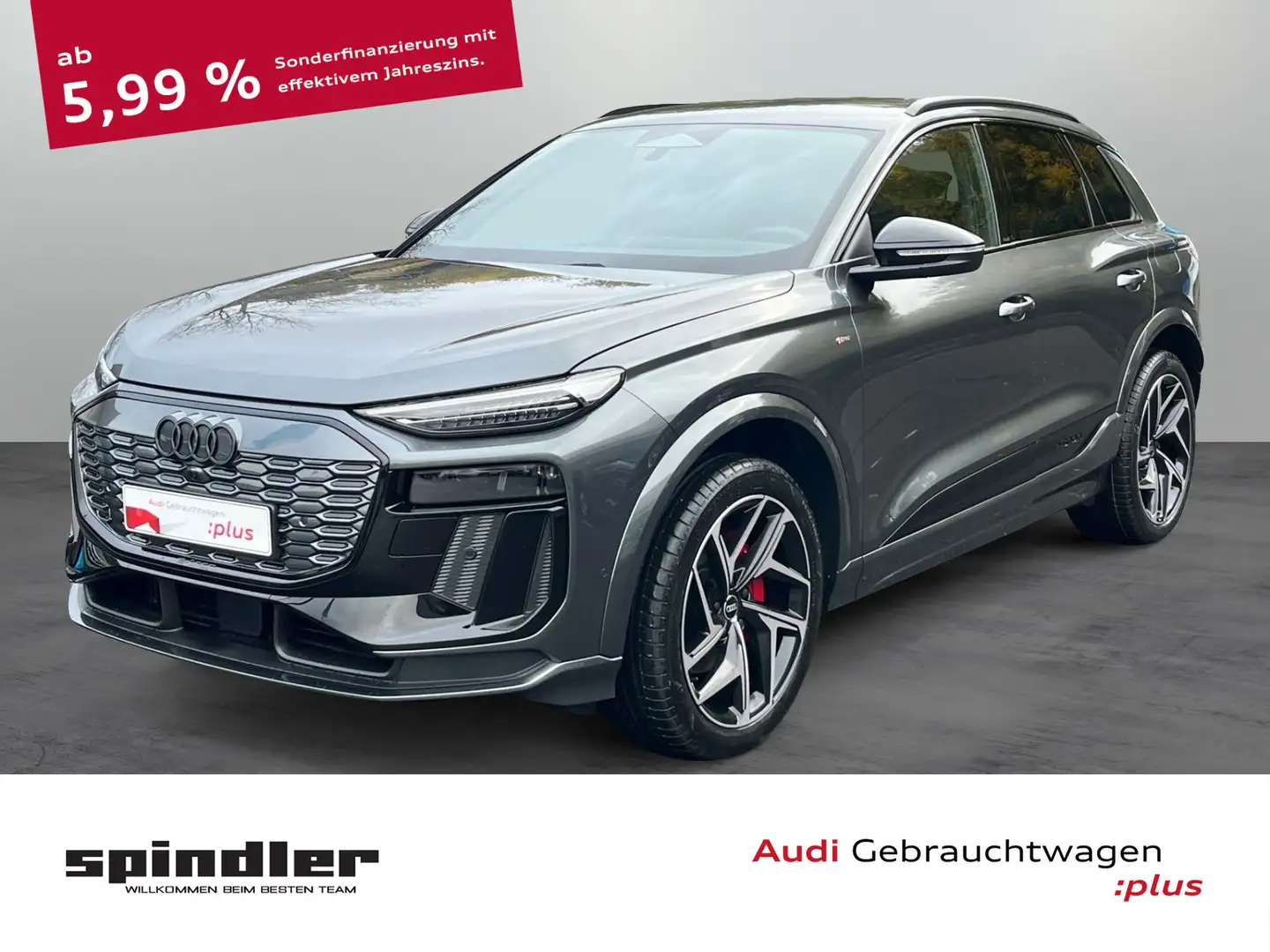 Audi Sonstige Q6 e-tron performance S-Line / Tech, Navi+, AHK Grau - 1