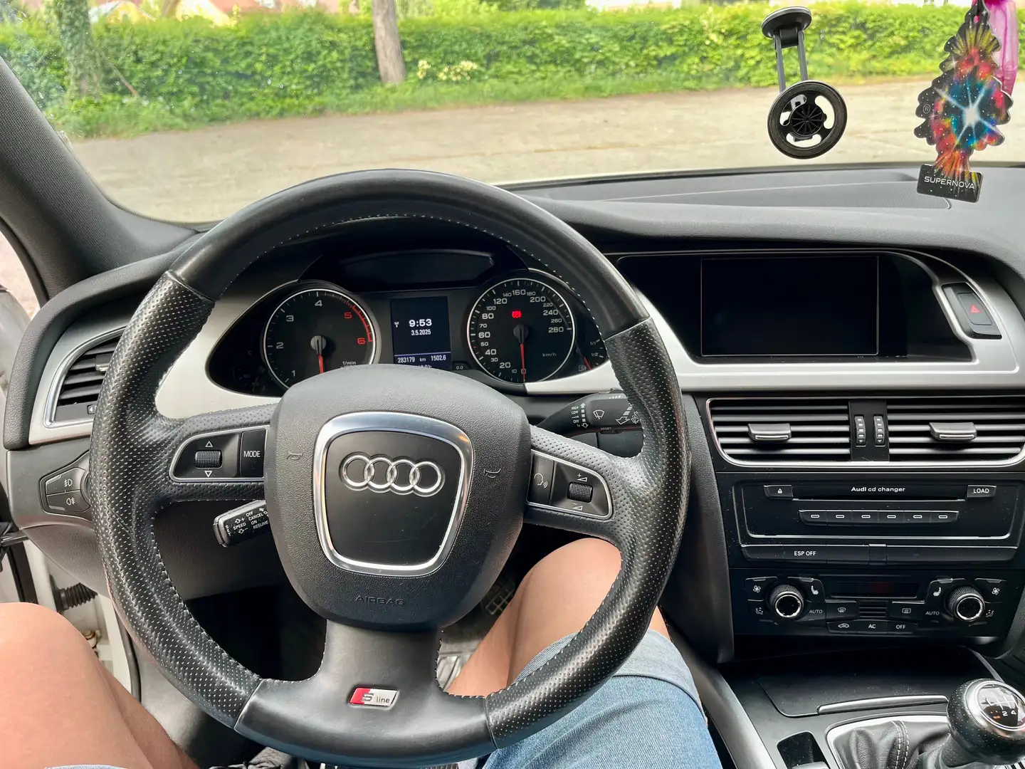 Audi A4 A4 Avant 2.0 TDI DPF quattro S line Sportpaket (pl Weiß - 2