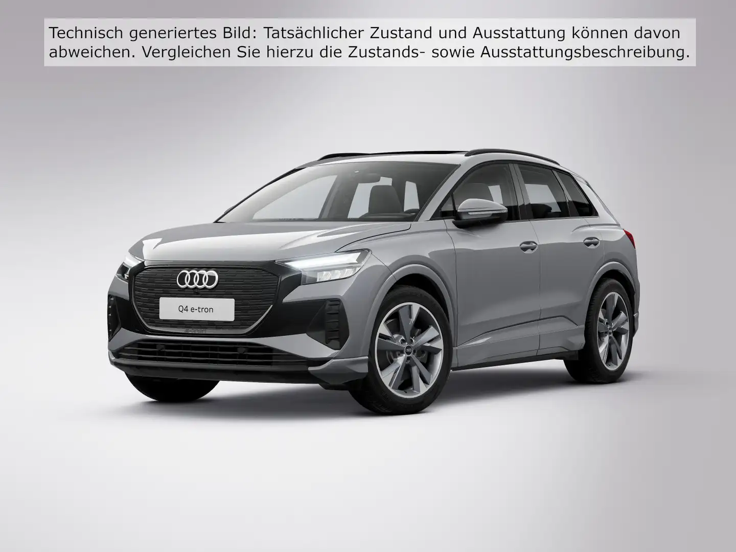 Audi Q4 e-tron 45 S LINE LM20 OPTIK-PKT PANO TEILLEDE Grau - 2