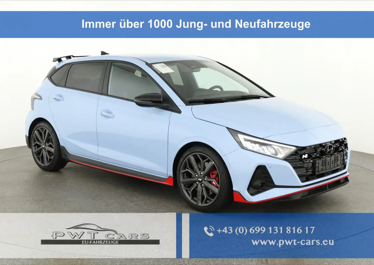 Hyundai i20 N Performance Perfomance 1.6 T-GDI, Navi, BOSE,... Blau - 1