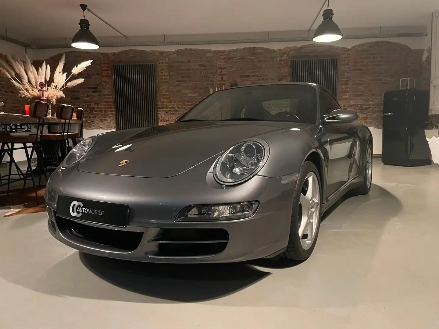 Porsche 911 997 Carrera 4 Coupé Raffvollleder Traumzustand Grau - 1