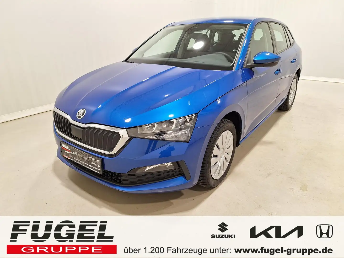 Skoda Scala 1.0 TSI Cool Plus LED|SHZ|Klima Blau - 1