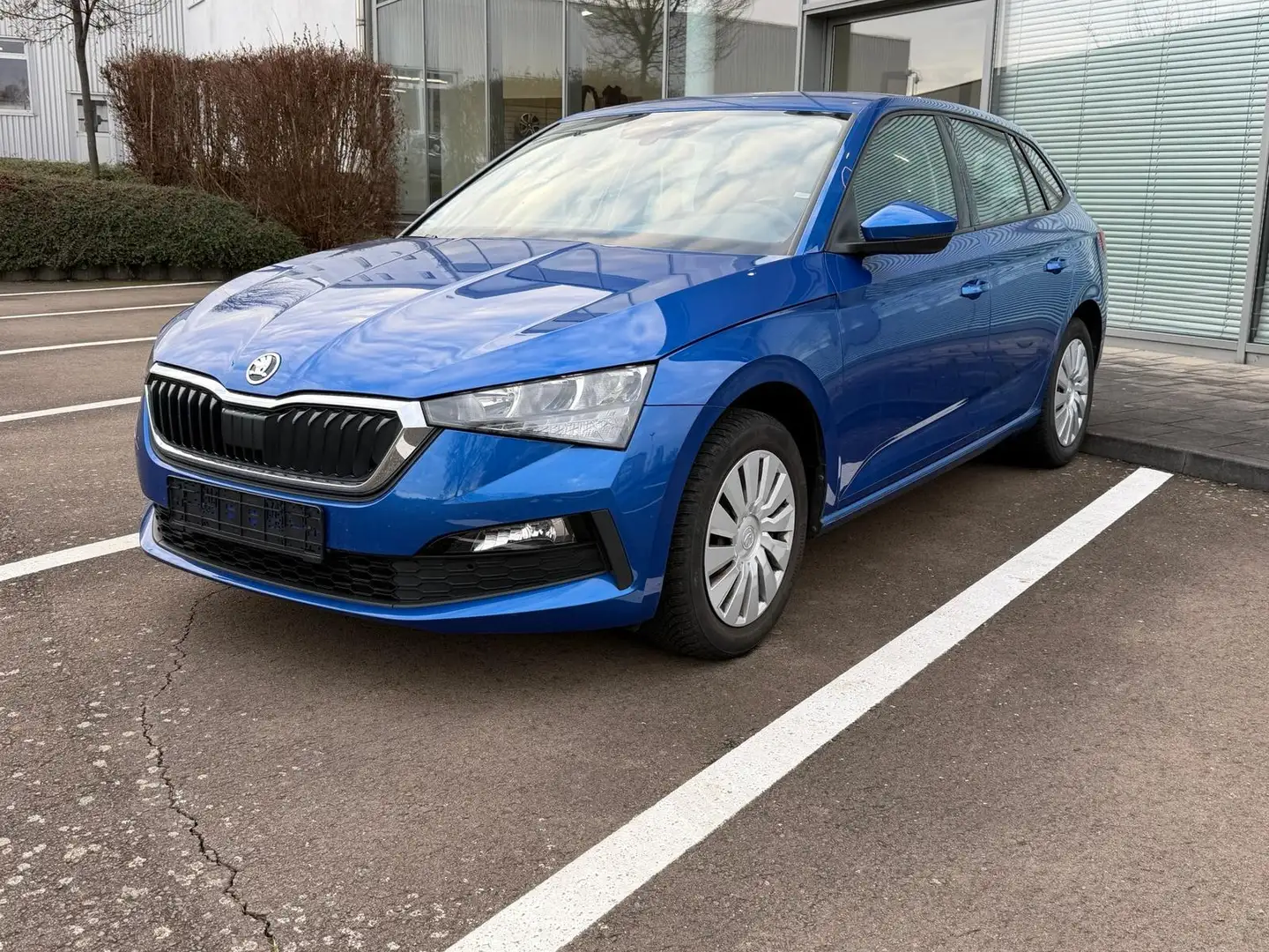 Skoda Scala 1.0 TSI Cool Plus LED|SHZ|Klima Blau - 2