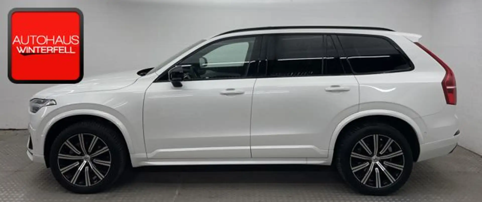 Volvo XC90 B5 D AWD Plus Dark 7SITZ+PANO+AHK+360+H&K+ Weiß - 2