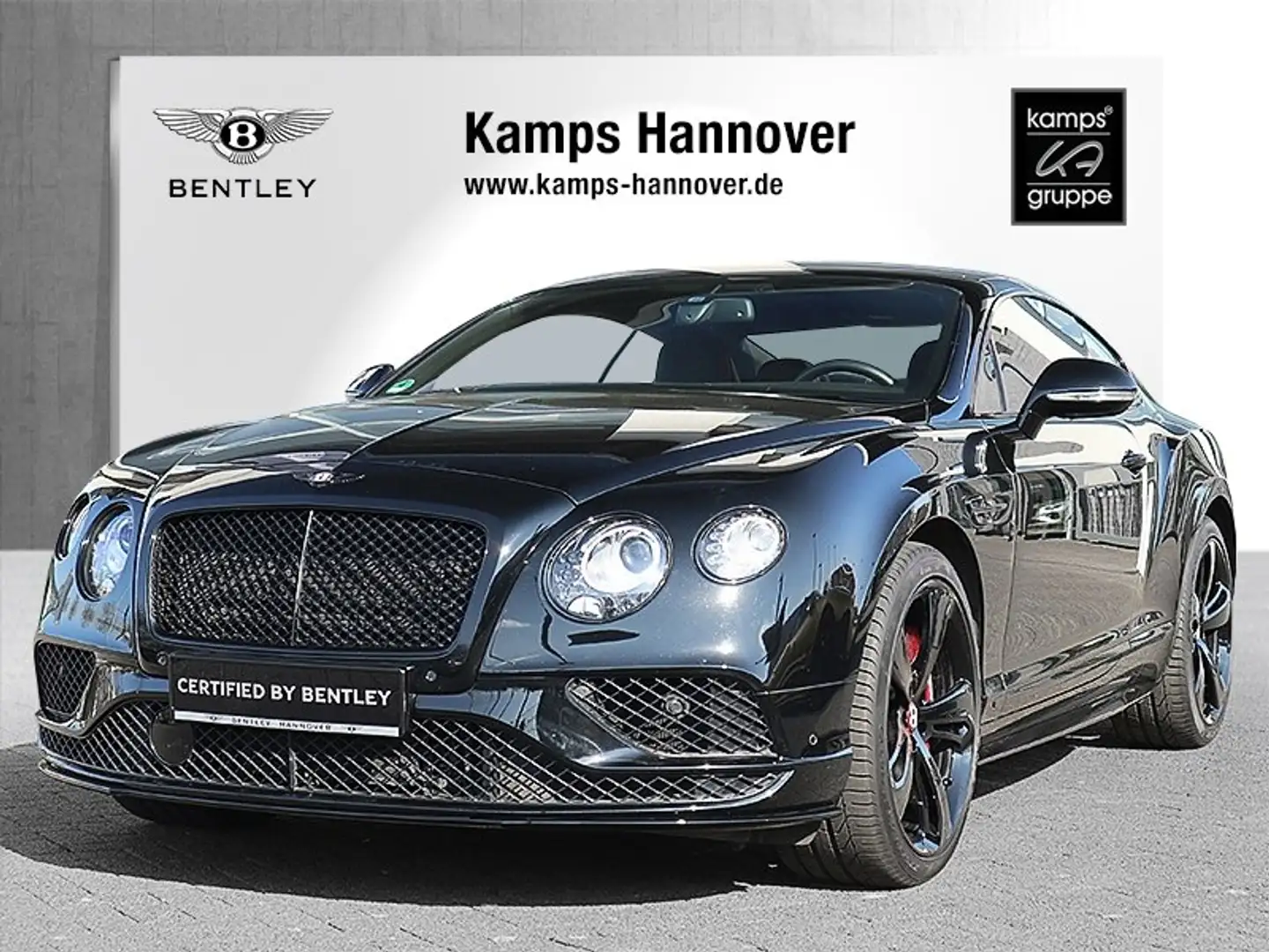 Bentley Continental GT V8 S *Mulliner*Sports Exhaust* Nero - 1