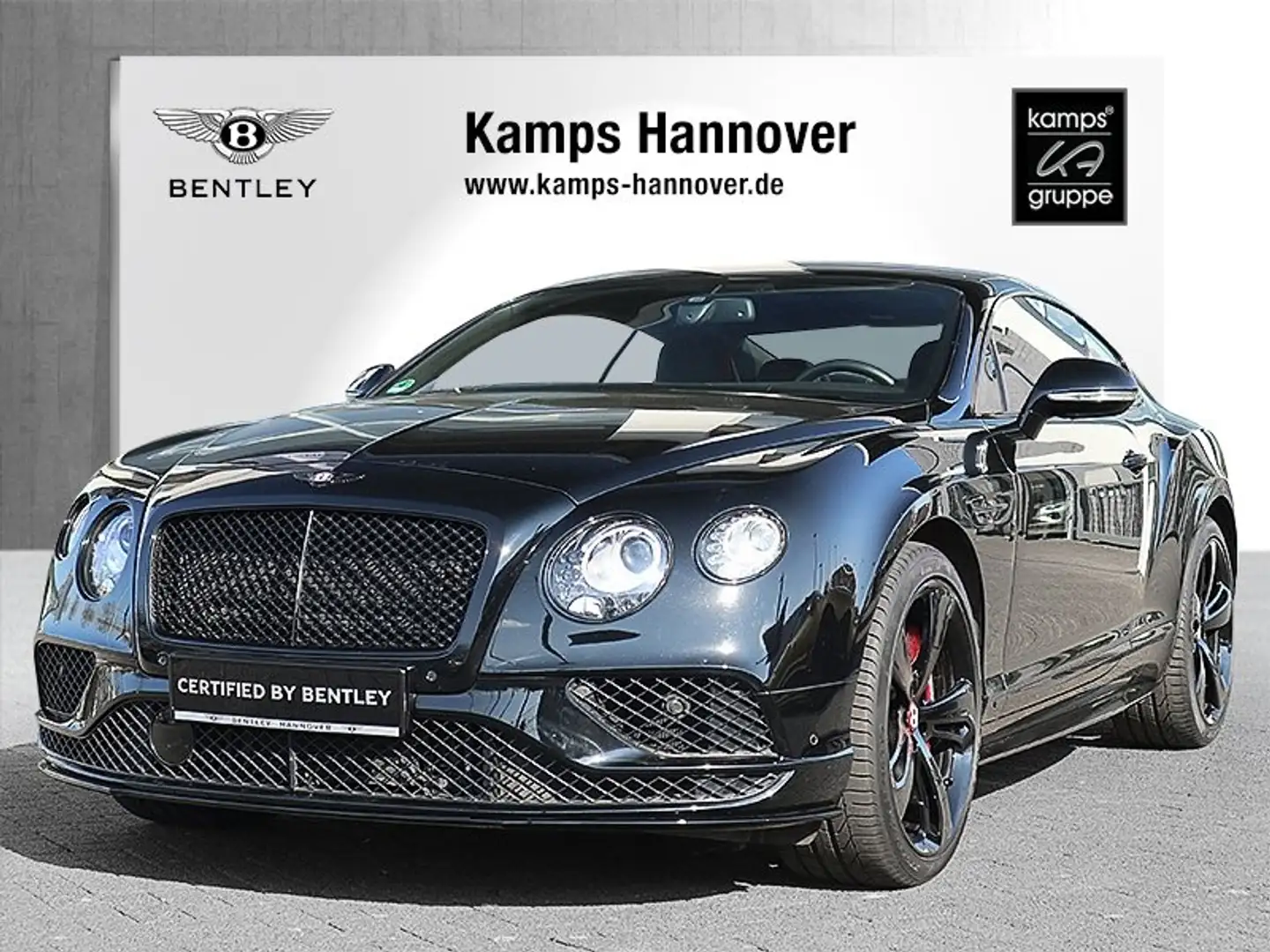Bentley Continental GT V8 S *Mulliner*Sports Exhaust* Black - 1