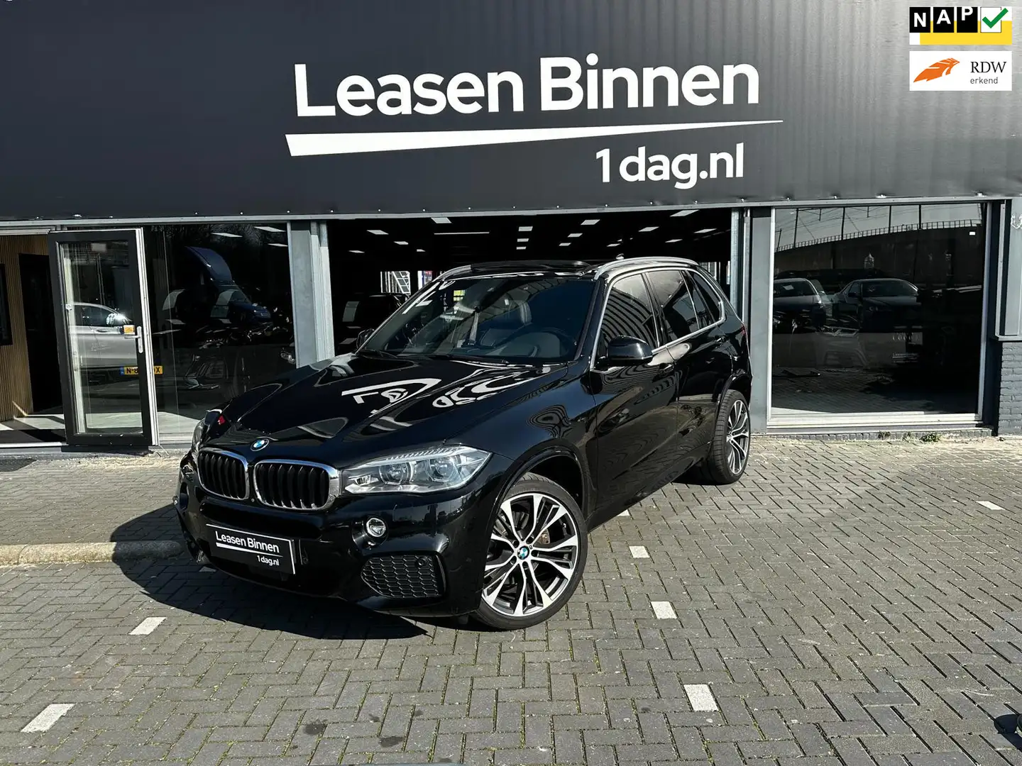 BMW X5 XDrive35i M Sport Edition 7p. Zwart - 1