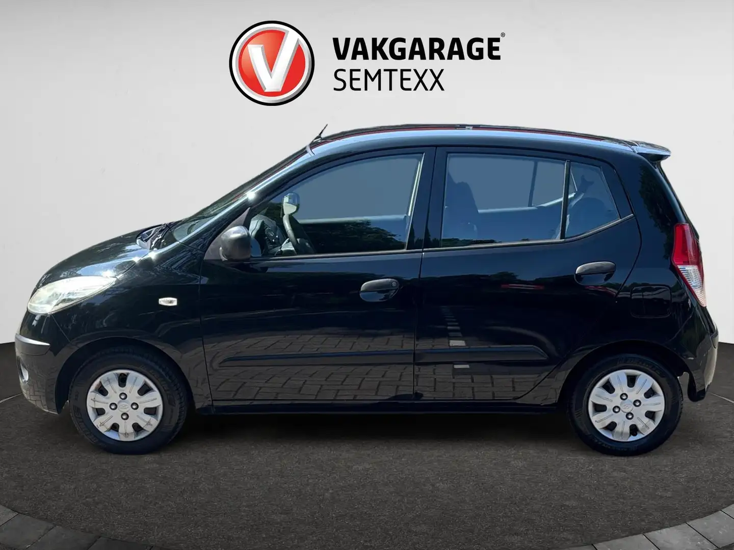 Hyundai i10 1.1 Active | Slechts 119.000 KM | Elektrische Rame Zwart - 2