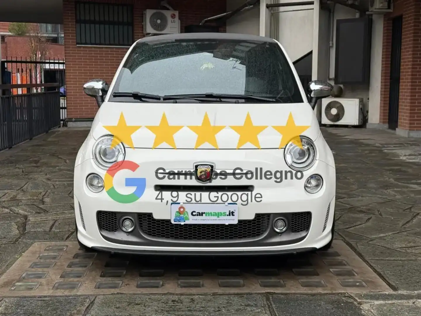 Abarth 595 595 C 1.4 Turbo T-Jet 160 CV MTA Competizione Blanco - 2