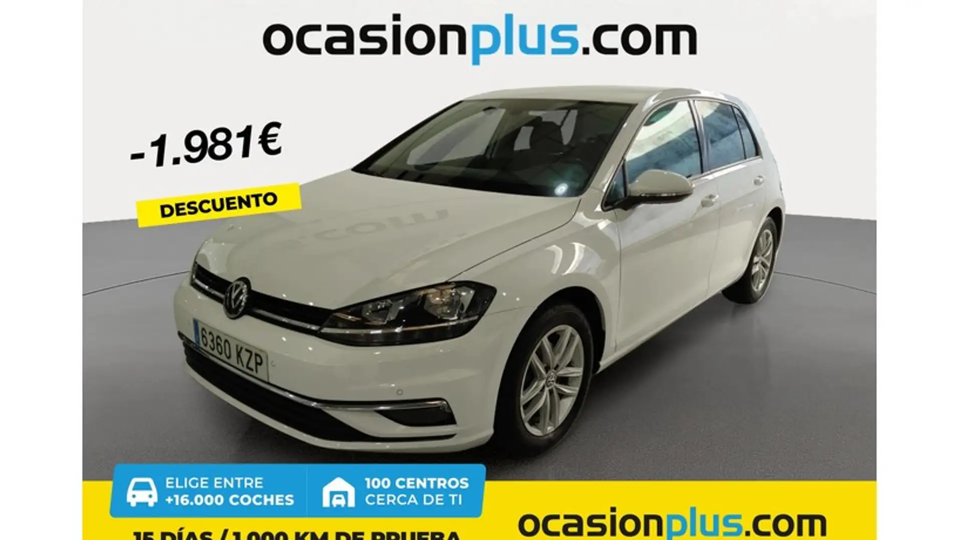 Volkswagen Golf 2.0TDI Advance 110kW Blanco - 1