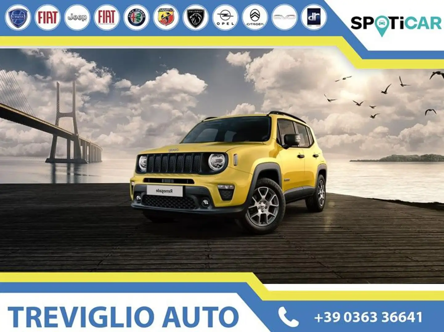 Jeep Renegade 1.5 Turbo T4 MHEV ALTITUDE+NORTH STAR+SUMMIT Giallo - 1