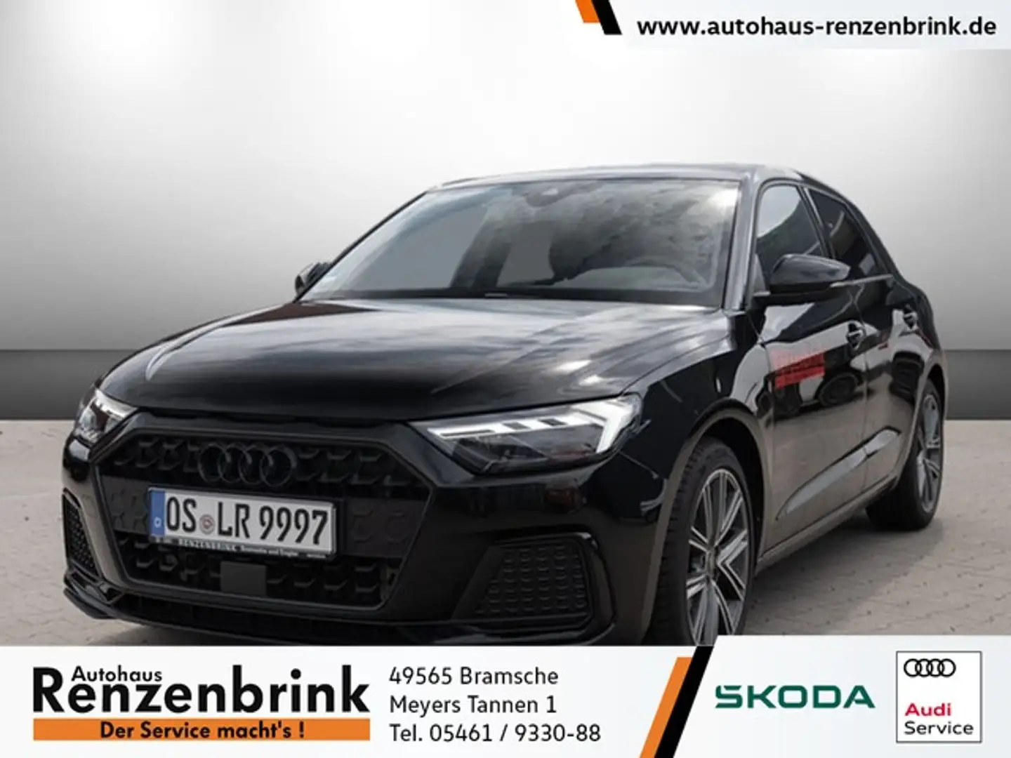 Audi A1 Sportback 30 TFSI advanced LED+RFK+SZH-VORN Schwarz - 1