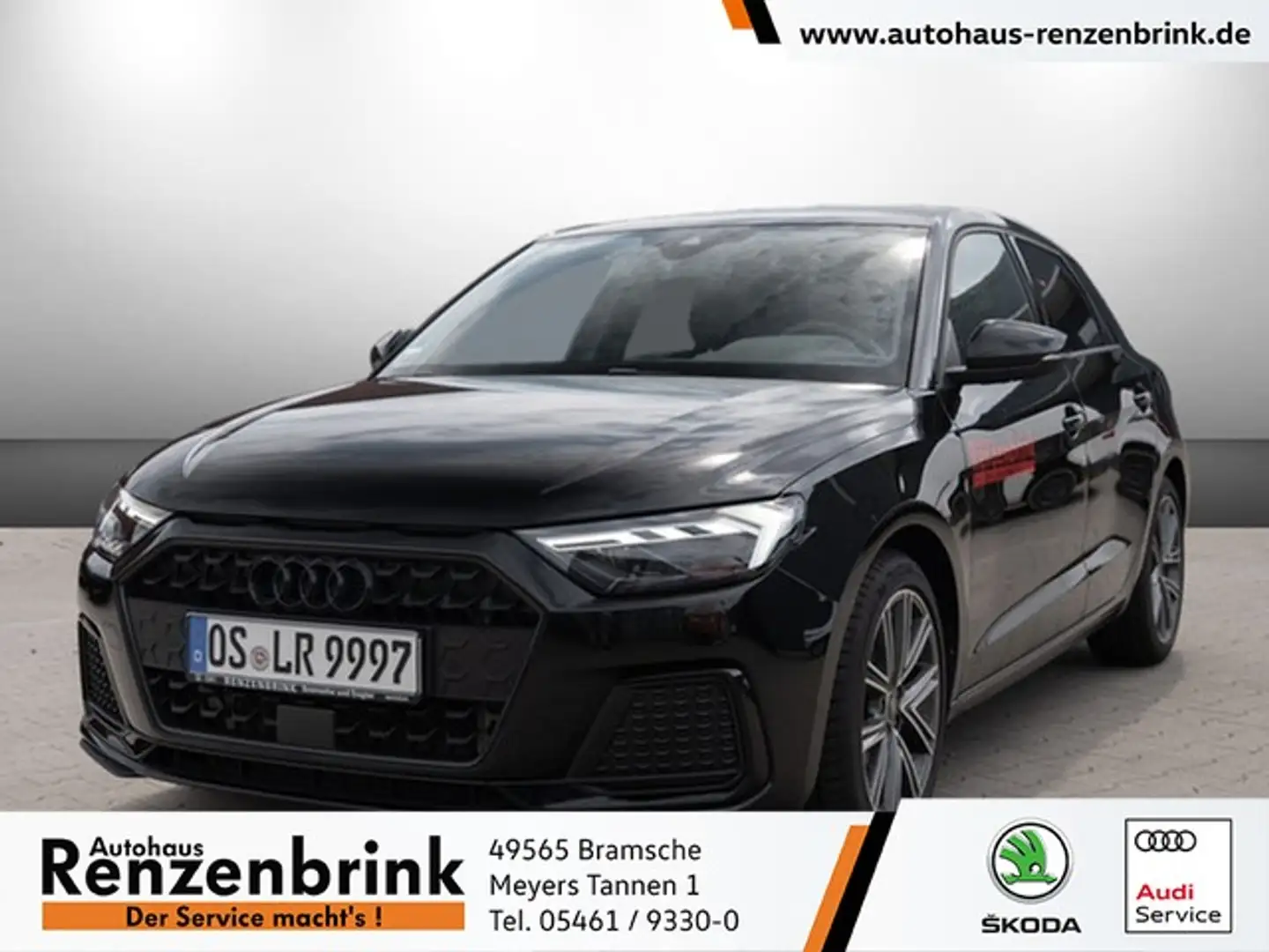 Audi A1 Sportback 30 TFSI advanced LED+RFK+SZH-VORN Schwarz - 1