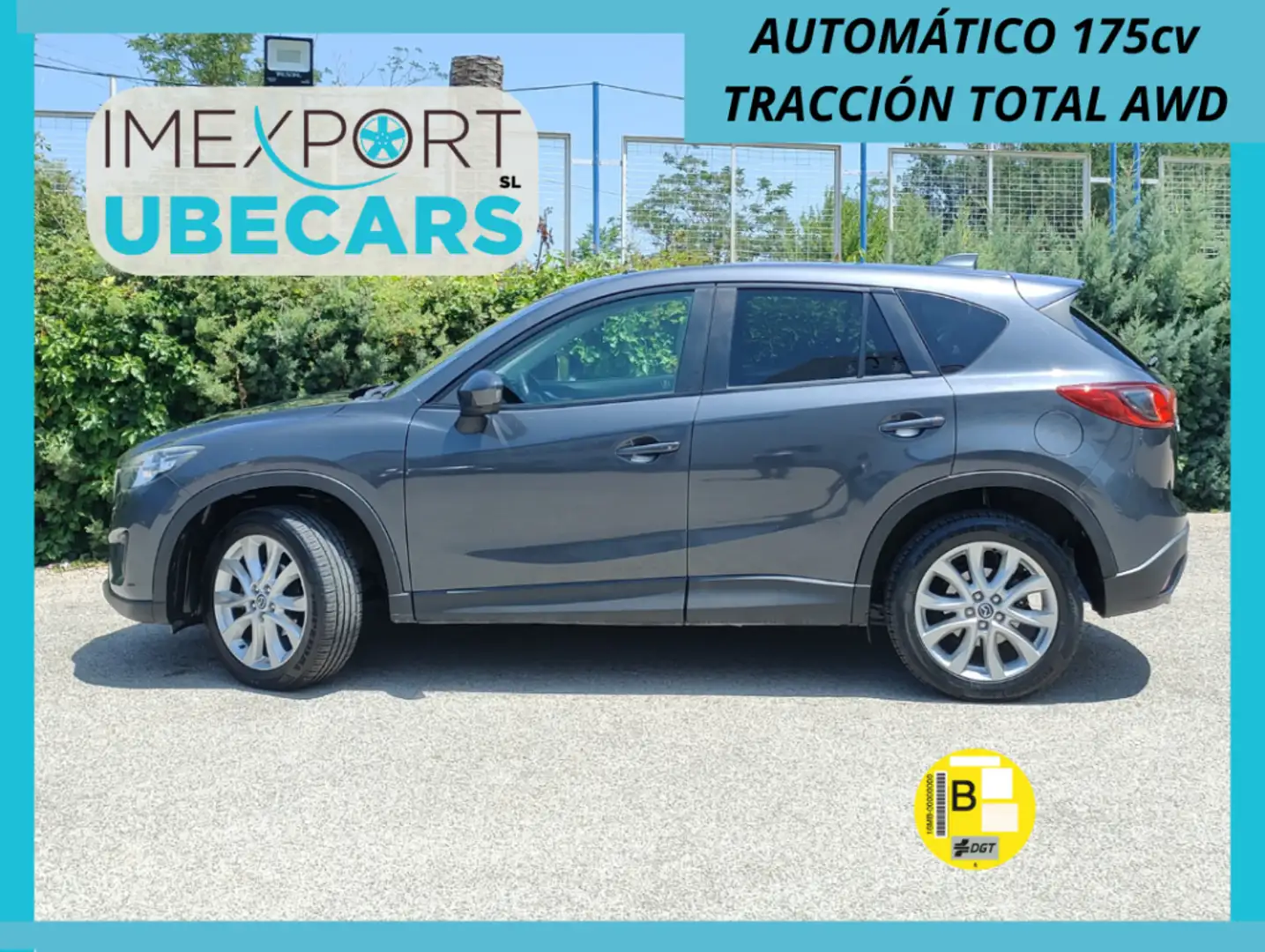 Mazda CX-5 2.2DE Luxury+TS+Nav.4WD 175 Aut. Šedá - 1