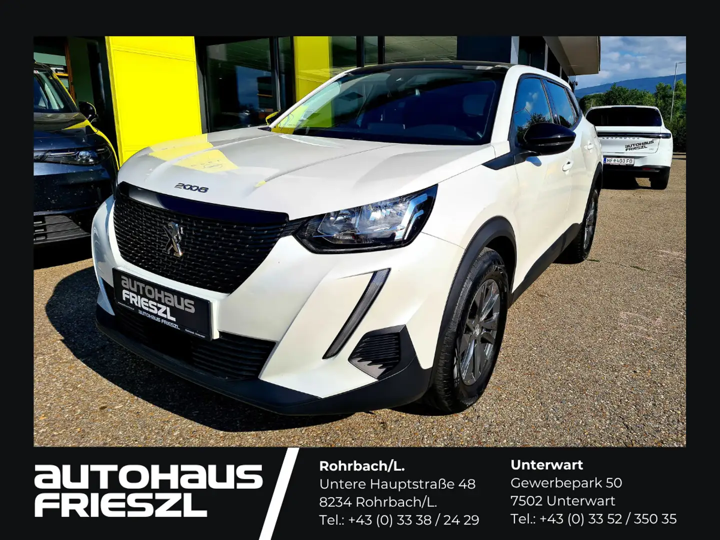 Peugeot 2008 Benzin 100 S&S Allure 6-Gang-Manuell Weiß - 1
