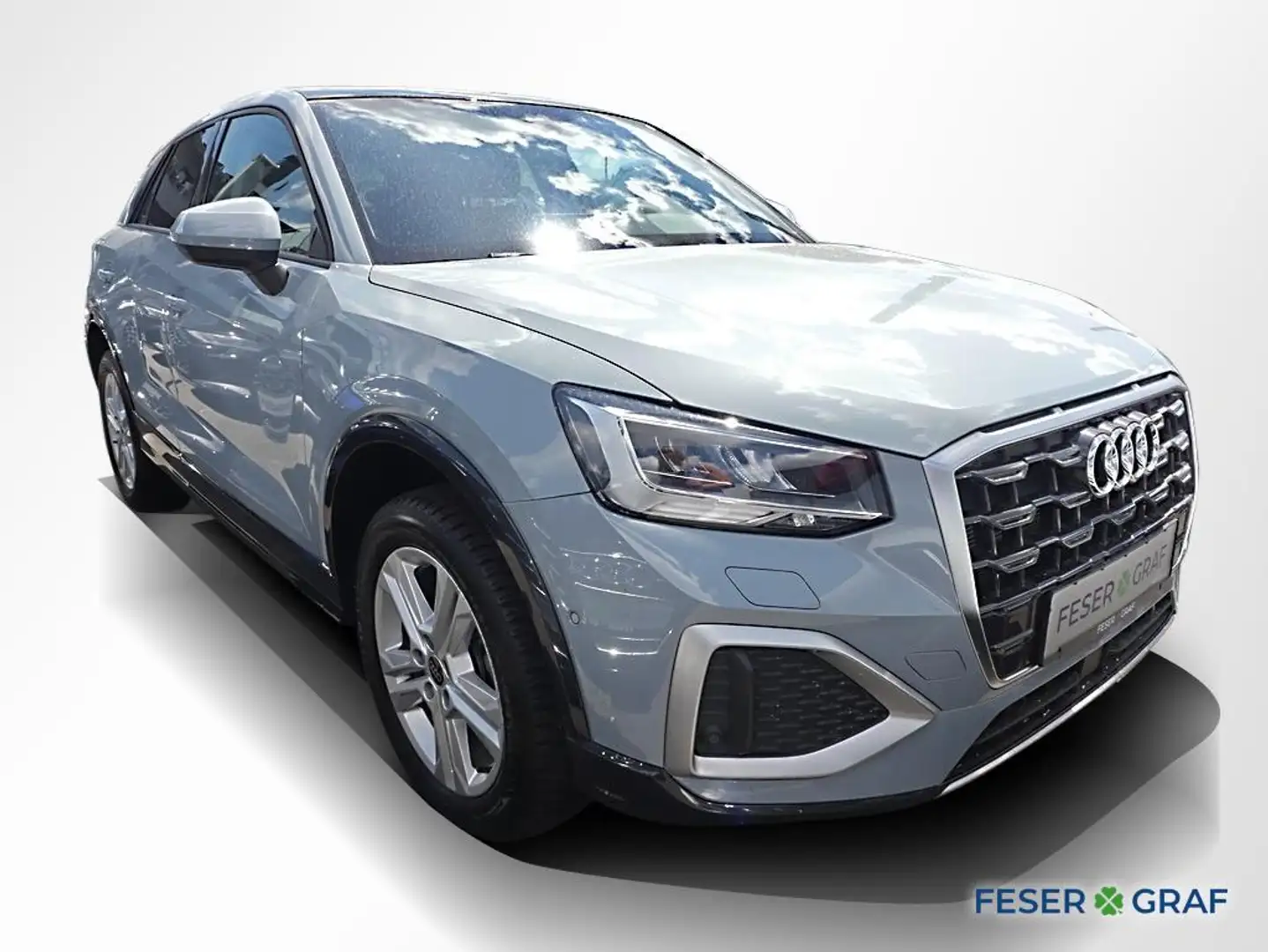 Audi Q2 35 TFSI Advanced S tronic LED Pano RüKa Sitzh. Grau - 2
