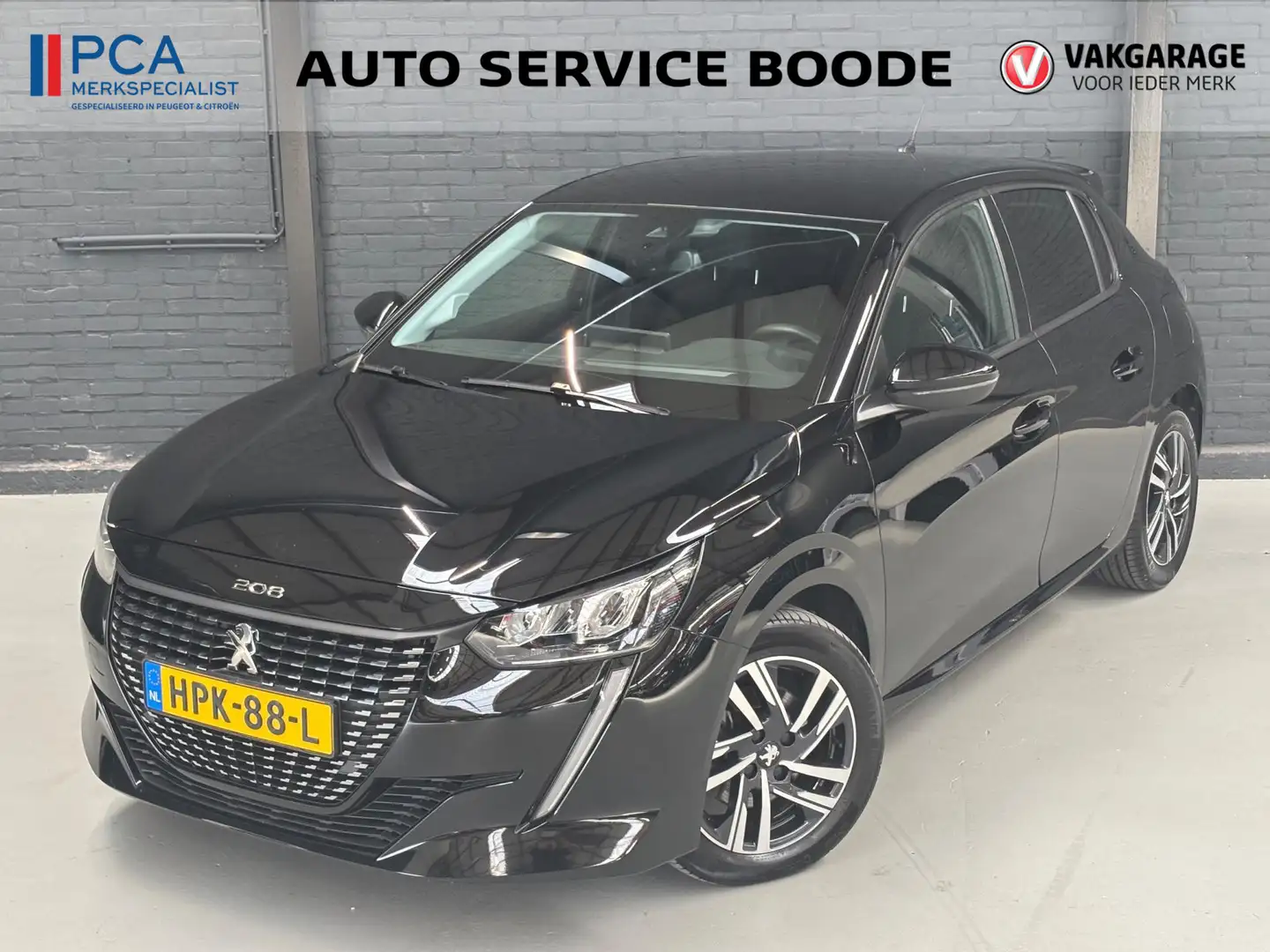 Peugeot 208 1.2 (100 pk) Allure Pack automaat - 3D cockpit - g Negro - 1