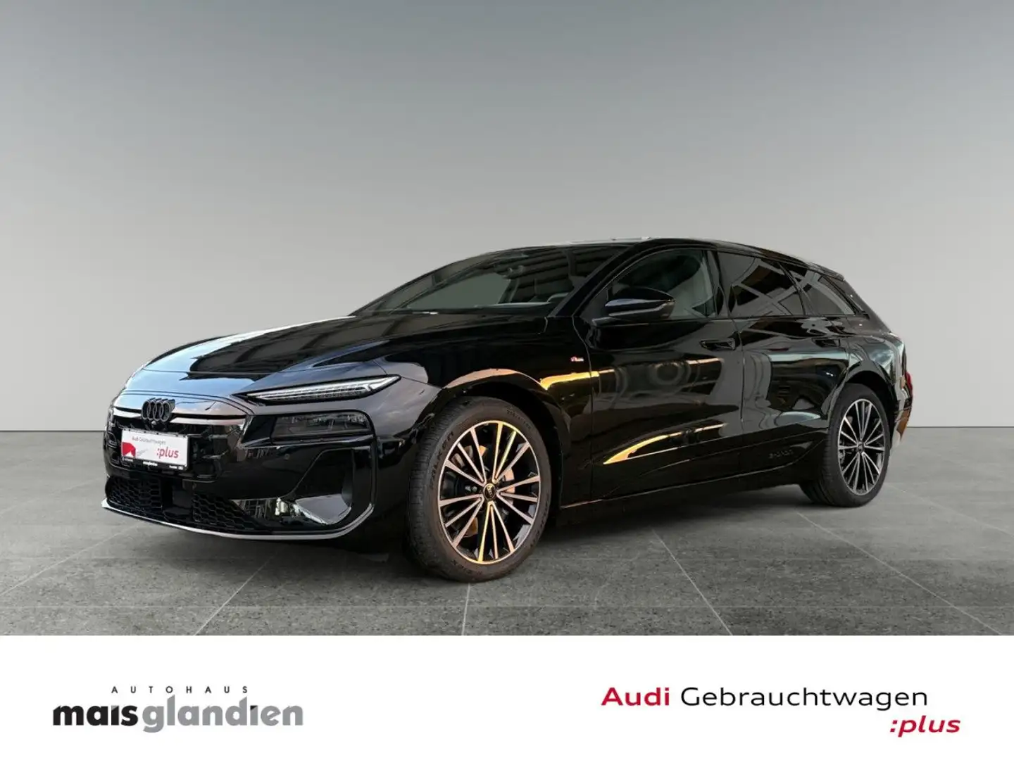 Audi A6 Avant e-tron perf. 2x S line Tech+ Pano HUD AHK Schwarz - 1