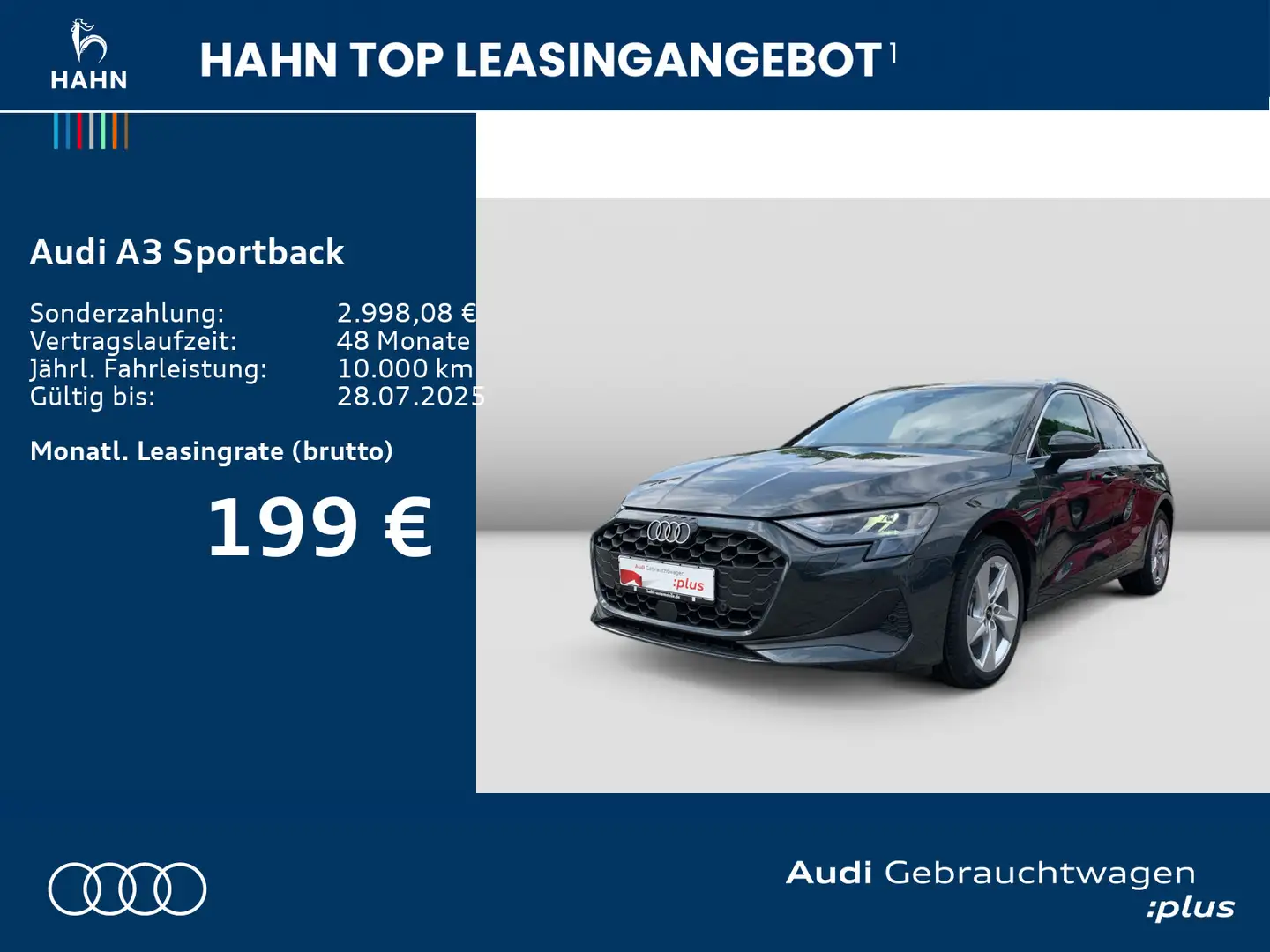 Audi A3 35 TFSI Navi Sitzh Virtual Grijs - 2