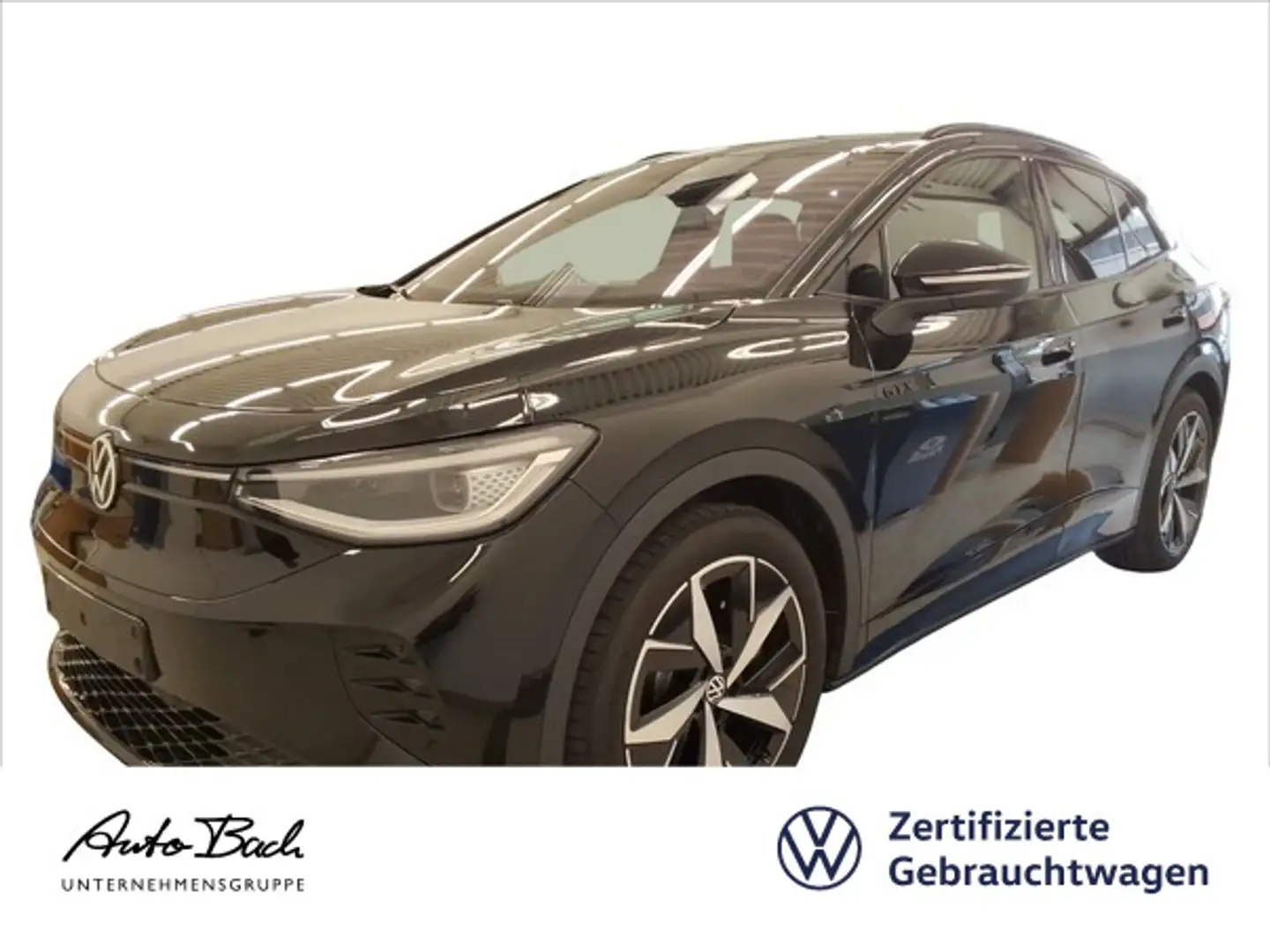 Volkswagen ID.4 GTX, AHK, Panoramadach, LED-Matrix, Navi, A Schwarz - 1