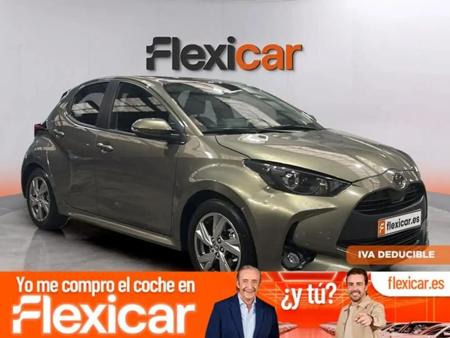 Toyota Yaris 120H 1.5 Active Plus Gris - 1