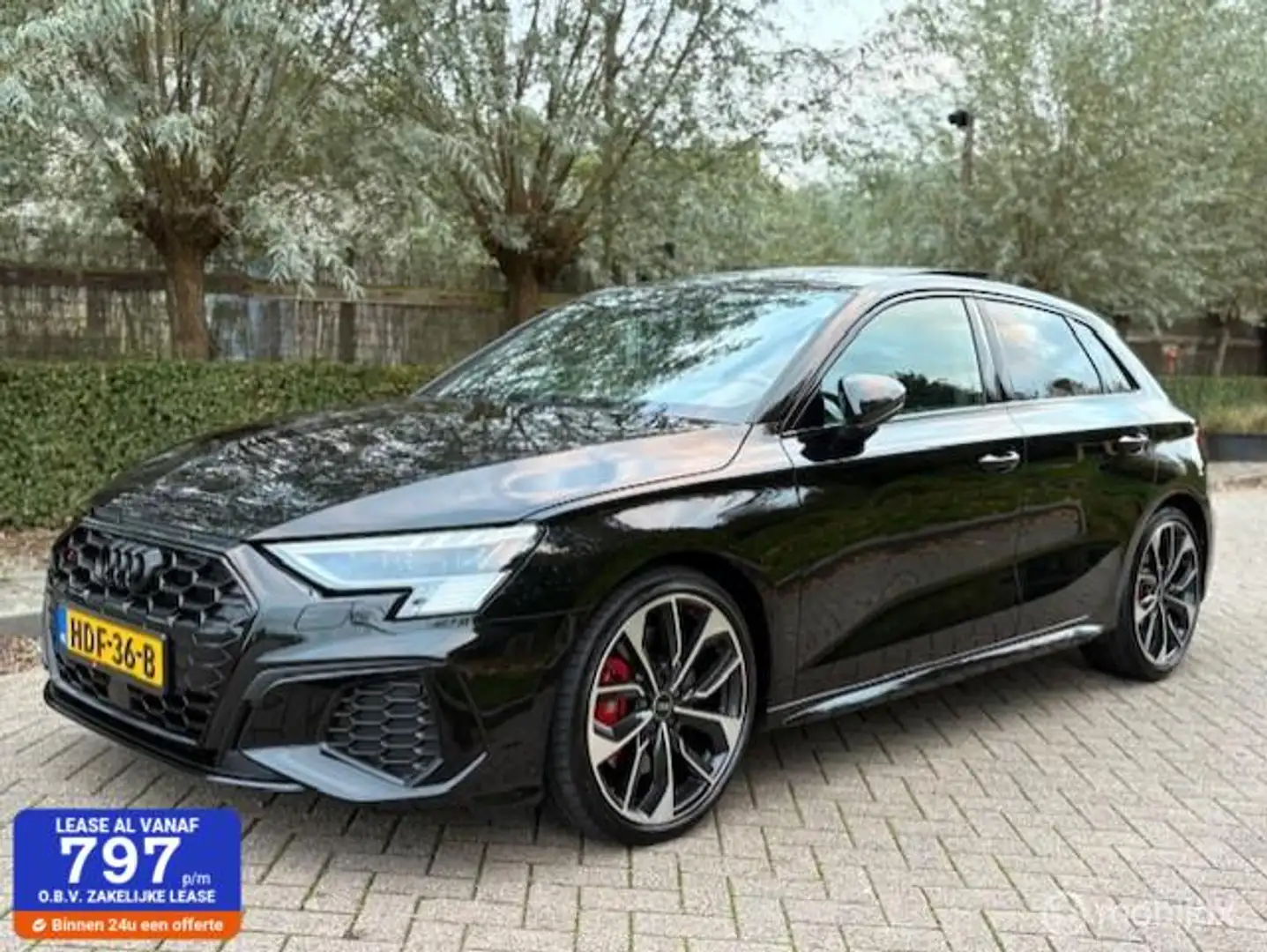 Audi S3 2.0 TFSI S3 quattro Pano Carplay Zwart - 1