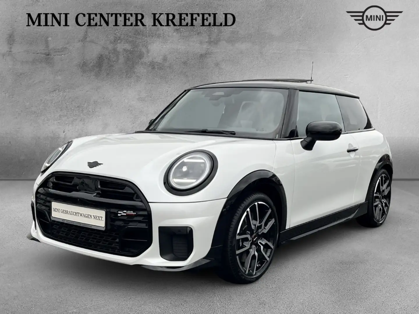 MINI Cooper S Sportpaket JCW 18''HuD Panodach Navi 360° Kamera e Weiß - 1