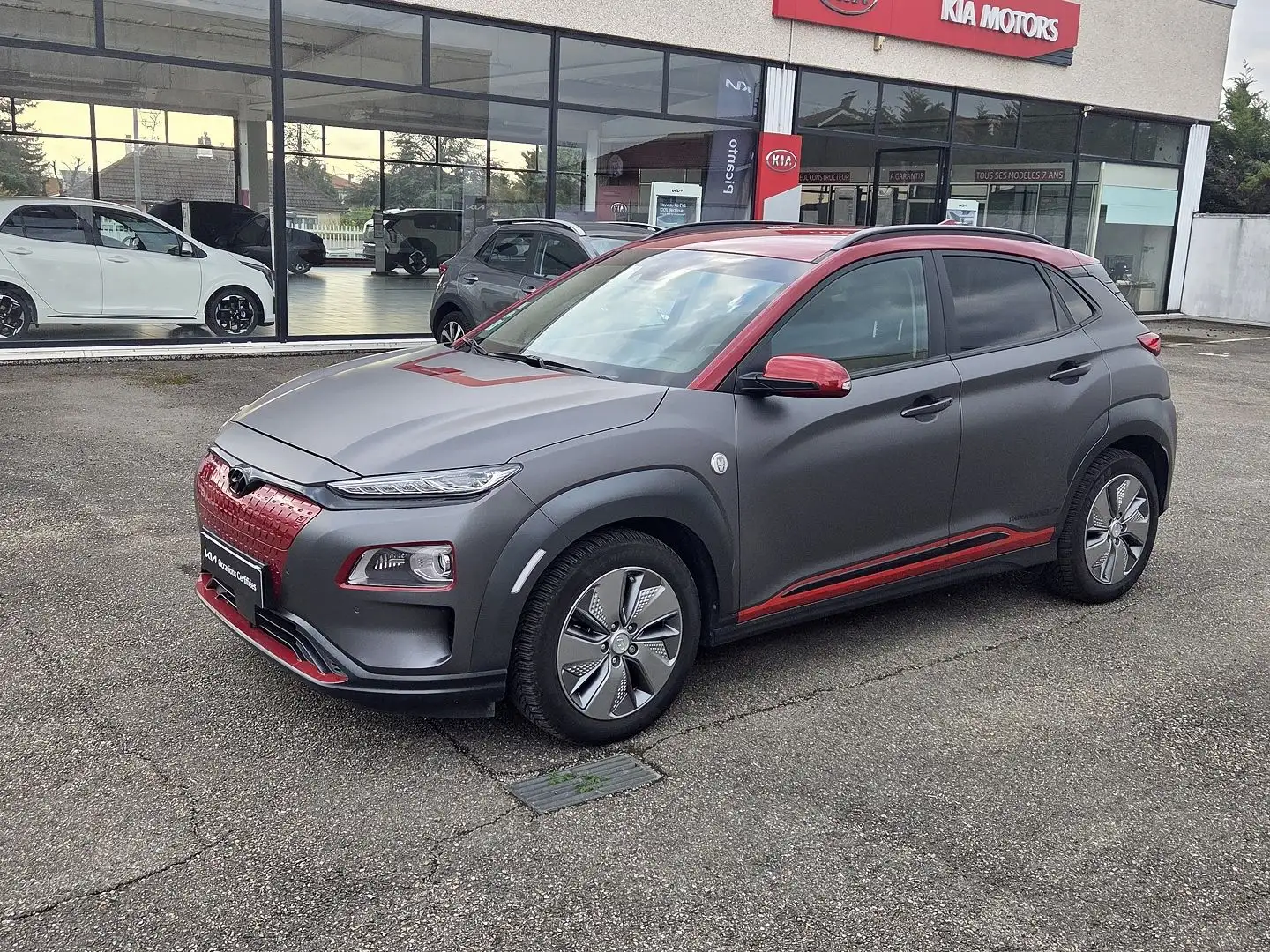 Hyundai KONA ELECTRIC 204CH EXECUTIVE EURO6D-T EVAP Gris - 1