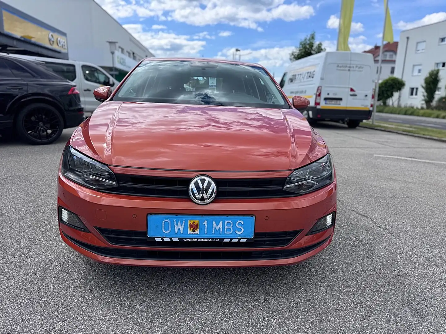 Volkswagen Polo 1,0 **1. Besitz-Alu-Tempomat-Apple Carplay** Orange - 2
