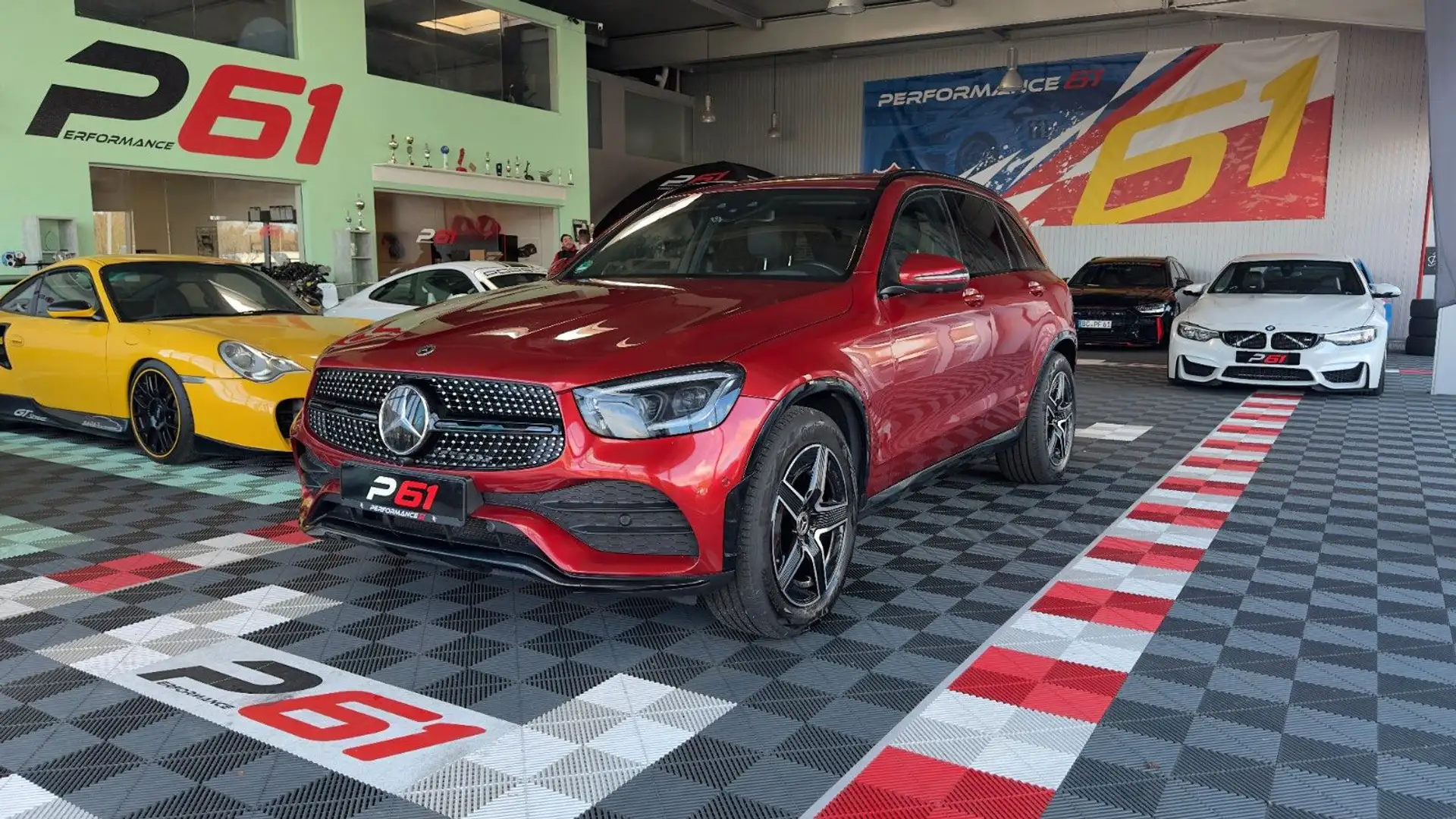 Mercedes-Benz GLC 400 /4Matic/HUD/ AHK/ 360 Kamera/Sitzkühlung Roşu - 1