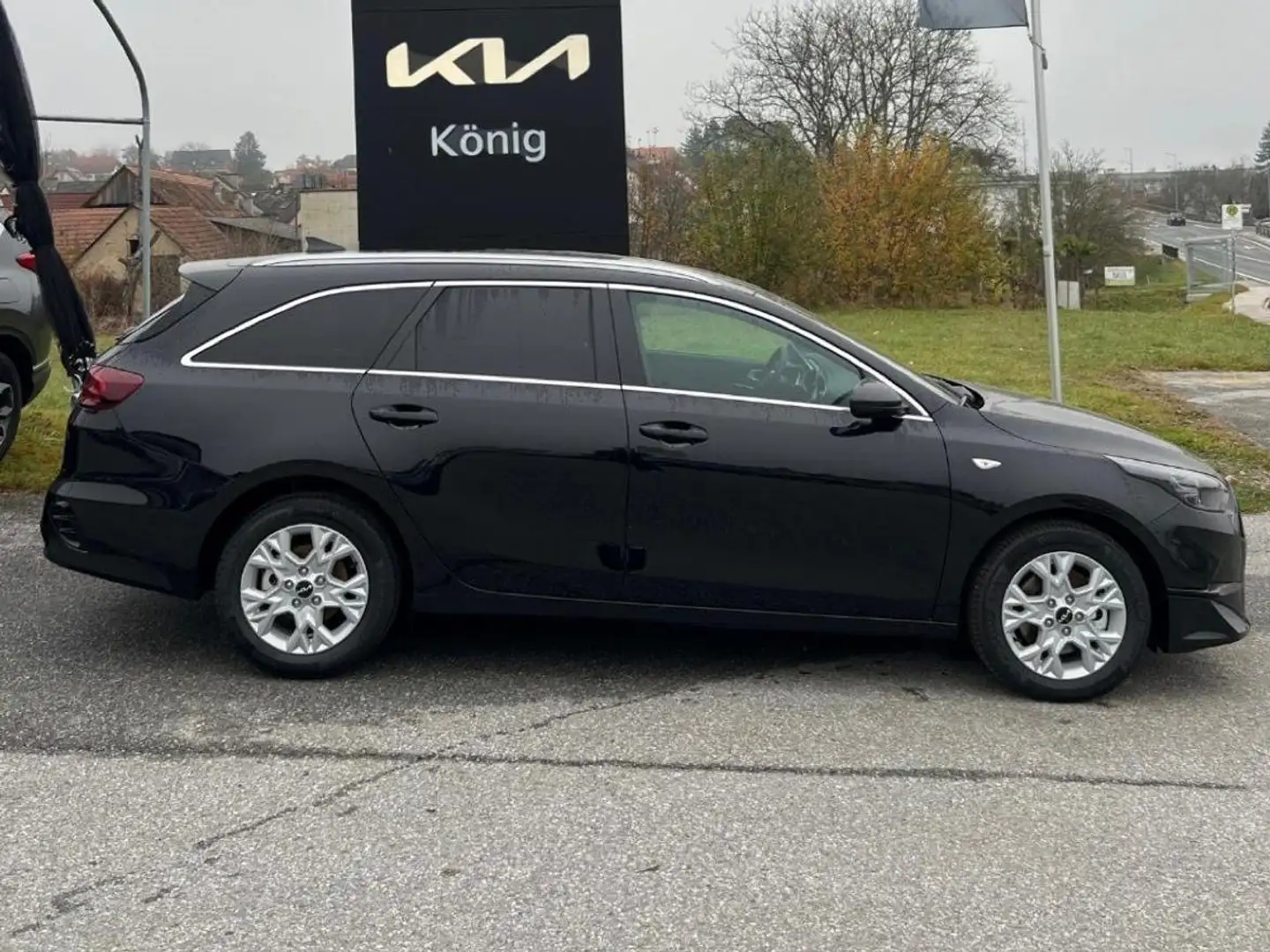 Kia Ceed SW / cee'd SW 1,5 TGDI Silber Zwart - 1