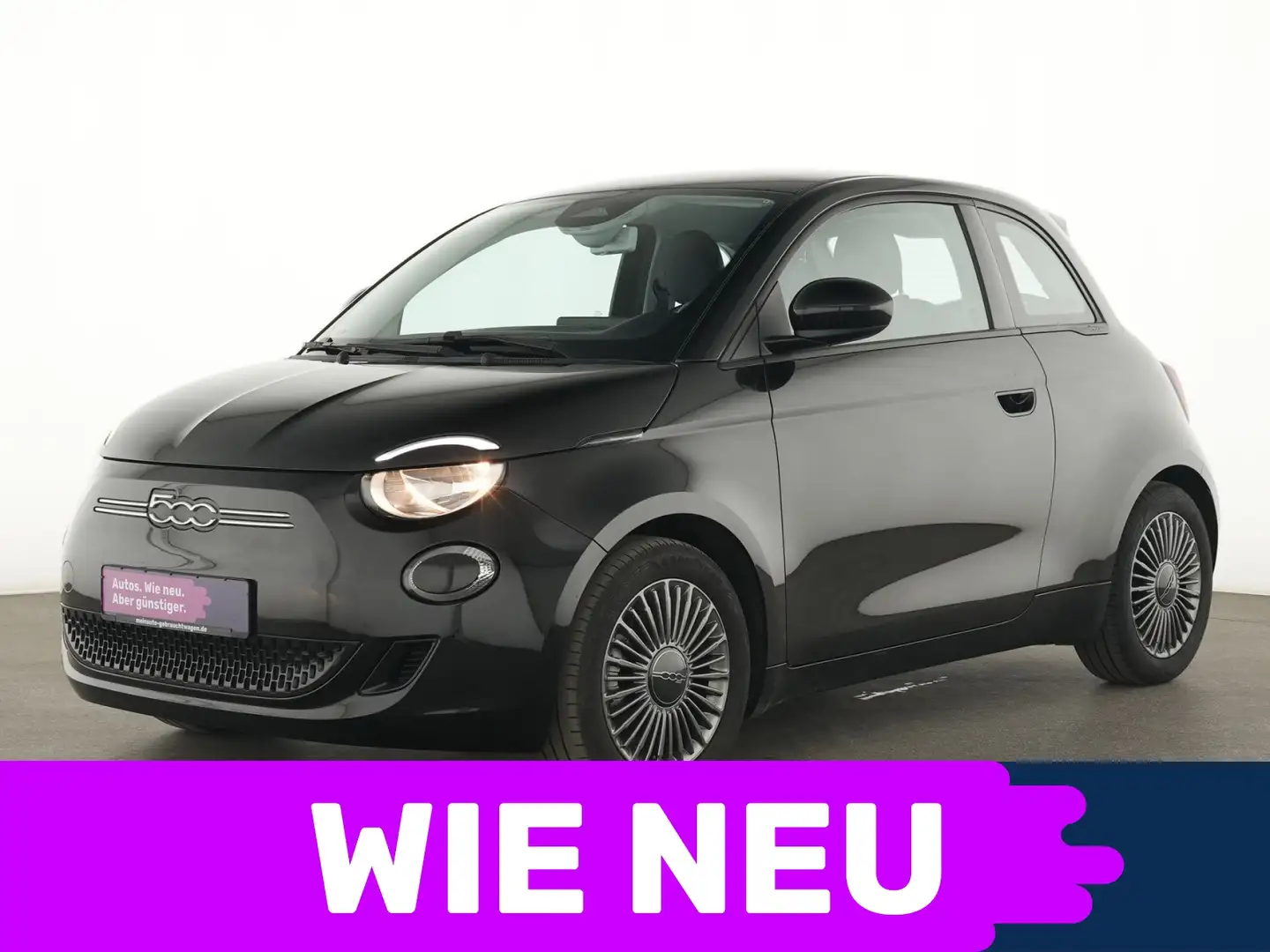 Fiat 500e Icon Navigation|Winter-Paket|Sitzheizung Noir - 1