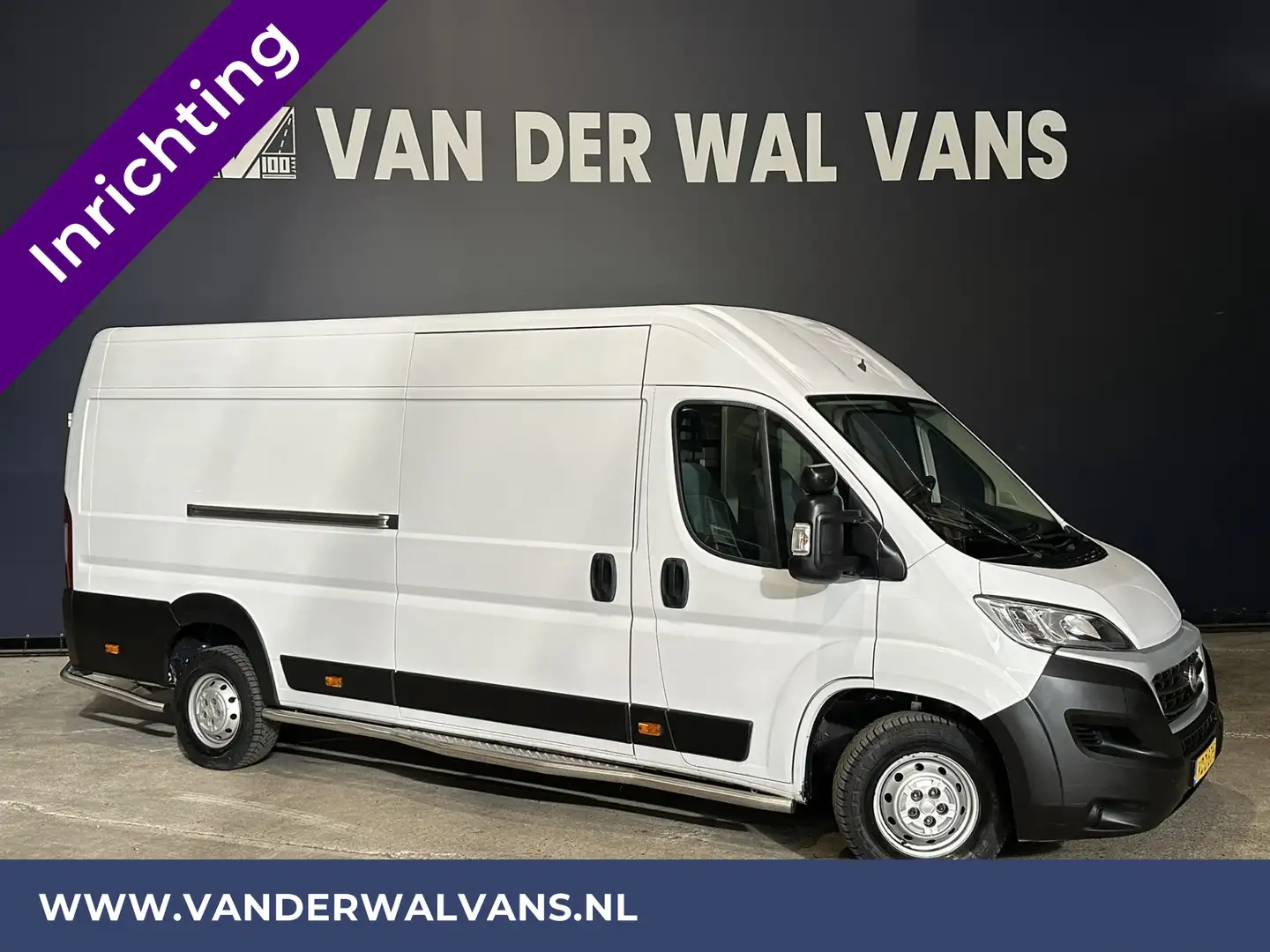Fiat Ducato 3.0 NP 136 pk L4H2 Post NL inrichting Euro6 Airco Bianco - 1