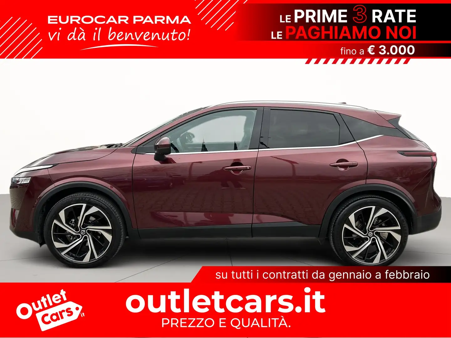 Nissan Qashqai 1.3 mhev tekna+ 2wd 158cv xtronic - 2