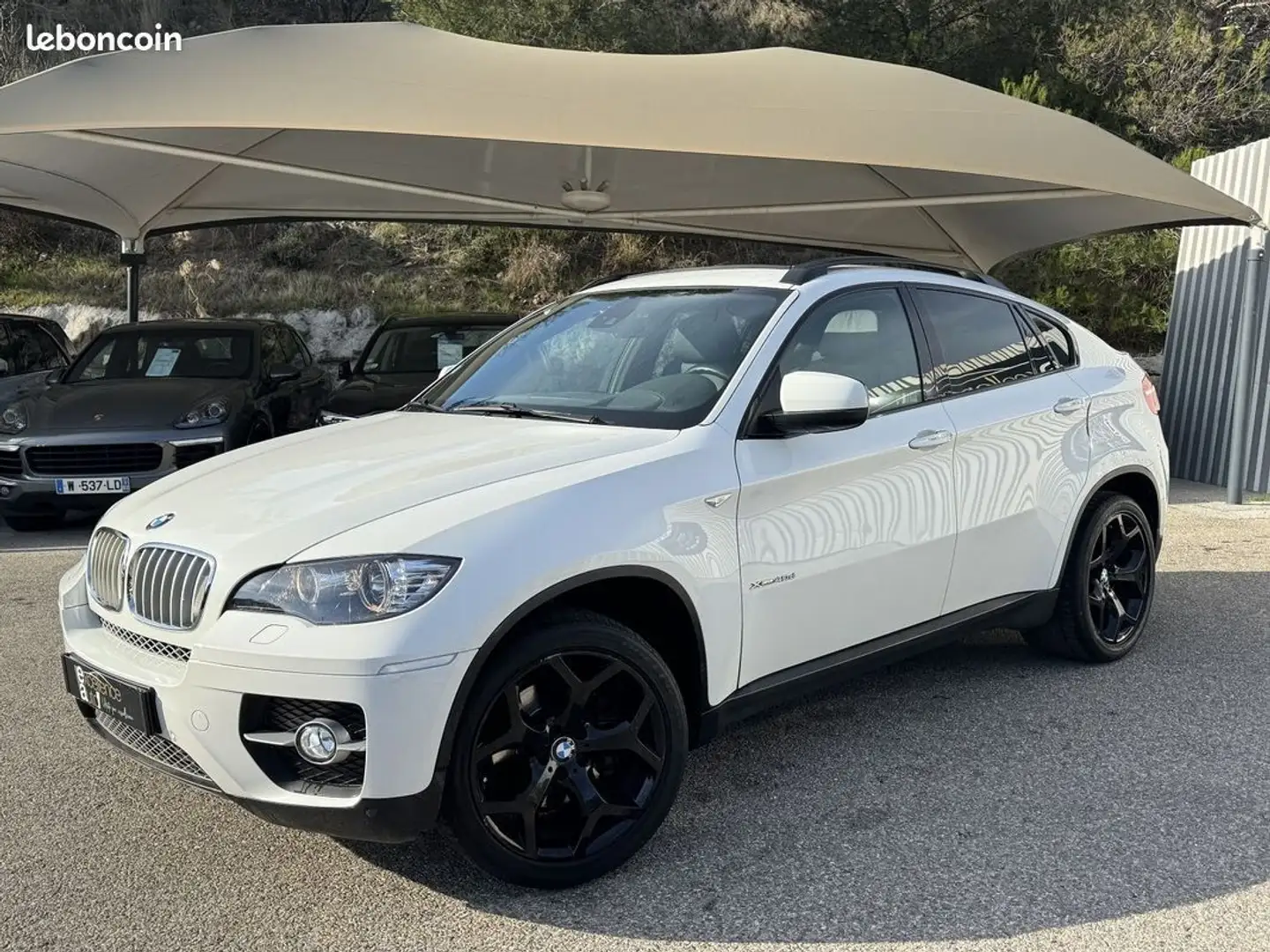 BMW X6 (E71) XDRIVE40DA 306CH EXCLUSIVE Blanc - 2
