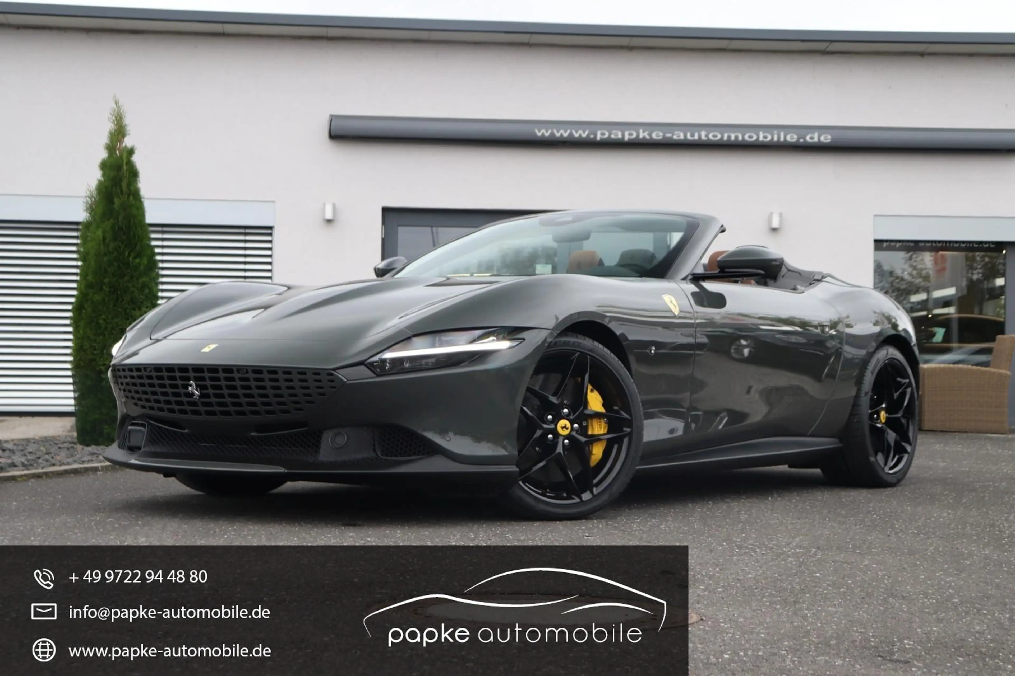 Ferrari Roma Spider +GRIGIO SCURO+SITZBELÜFT+JBL+NACKENWÄRMER+