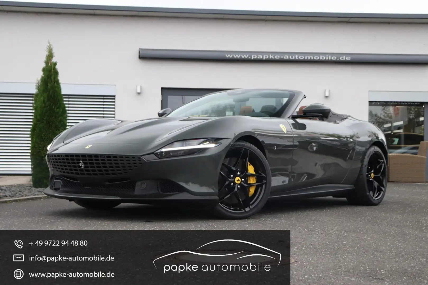 Ferrari Roma Spider +GRIGIO SCURO+SITZBELÜFT+JBL+NACKENWÄRMER+ Gris - 1