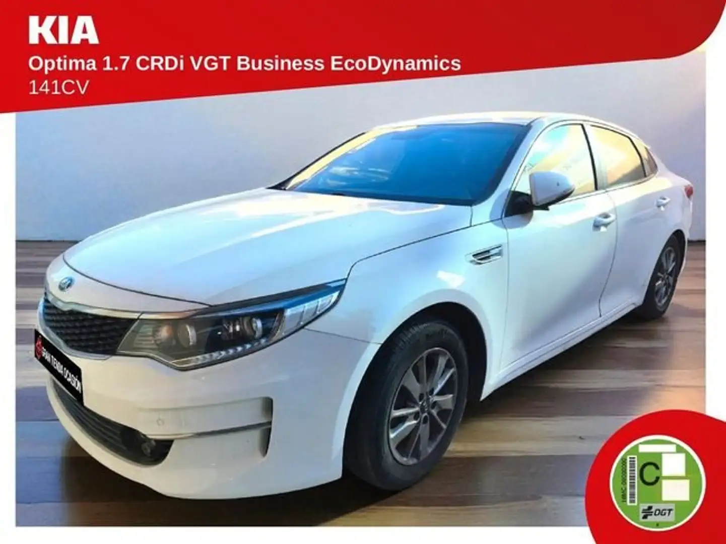 Kia Optima 1.7CRDI Eco-Dynamics Business Blanco - 1