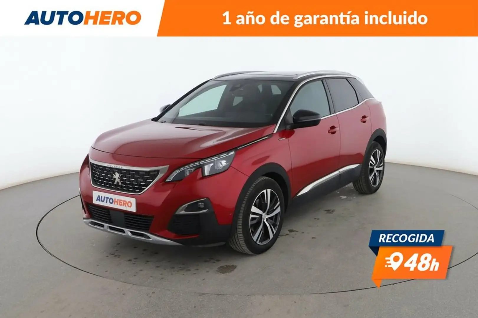 Peugeot 3008 1.6 Blue-HDi GT Line Rojo - 1
