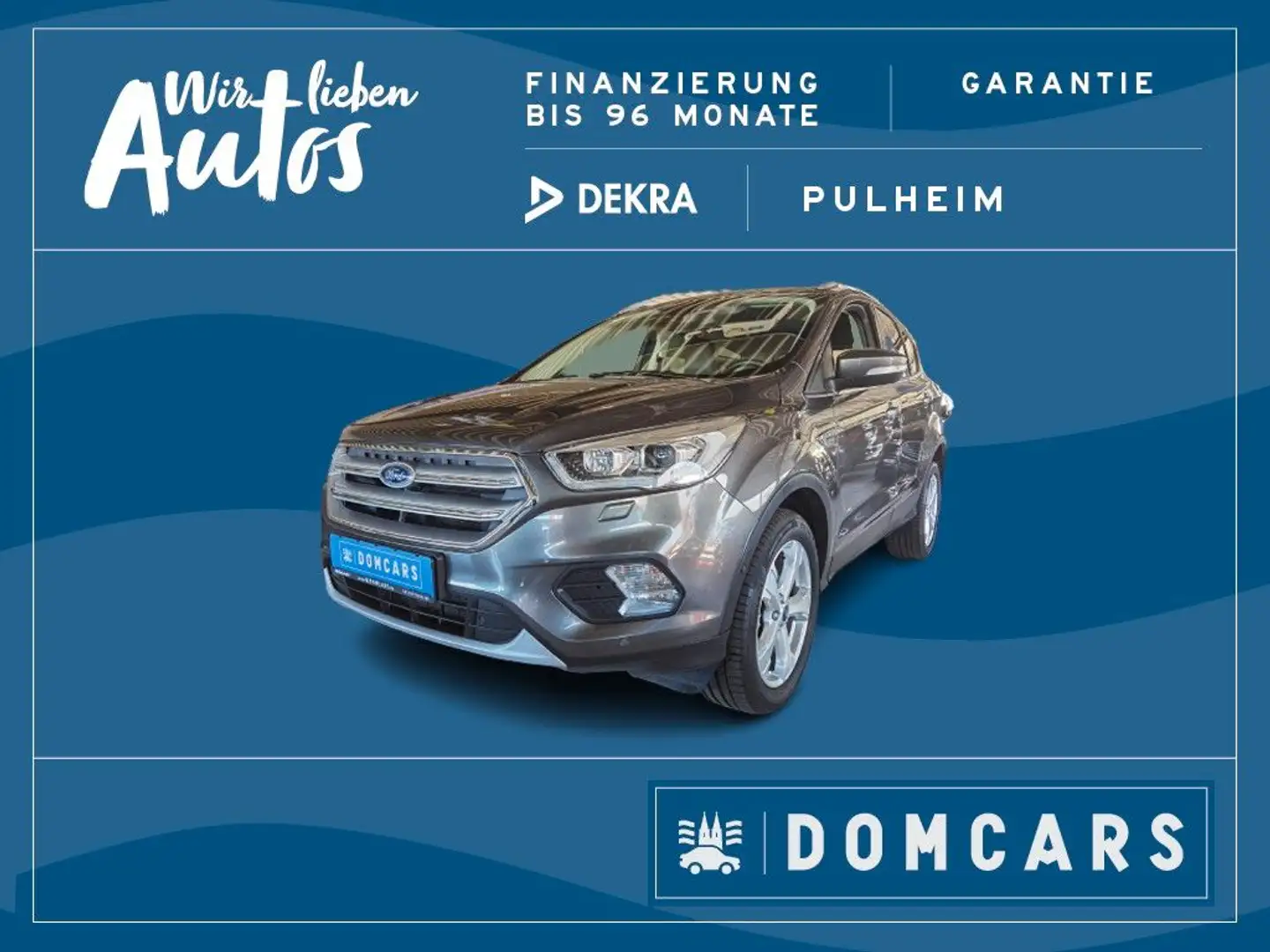 Ford Kuga Titanium/ALLRAD/NAVI/AUTOMATIK/GARANTIE/AHK Grau - 1