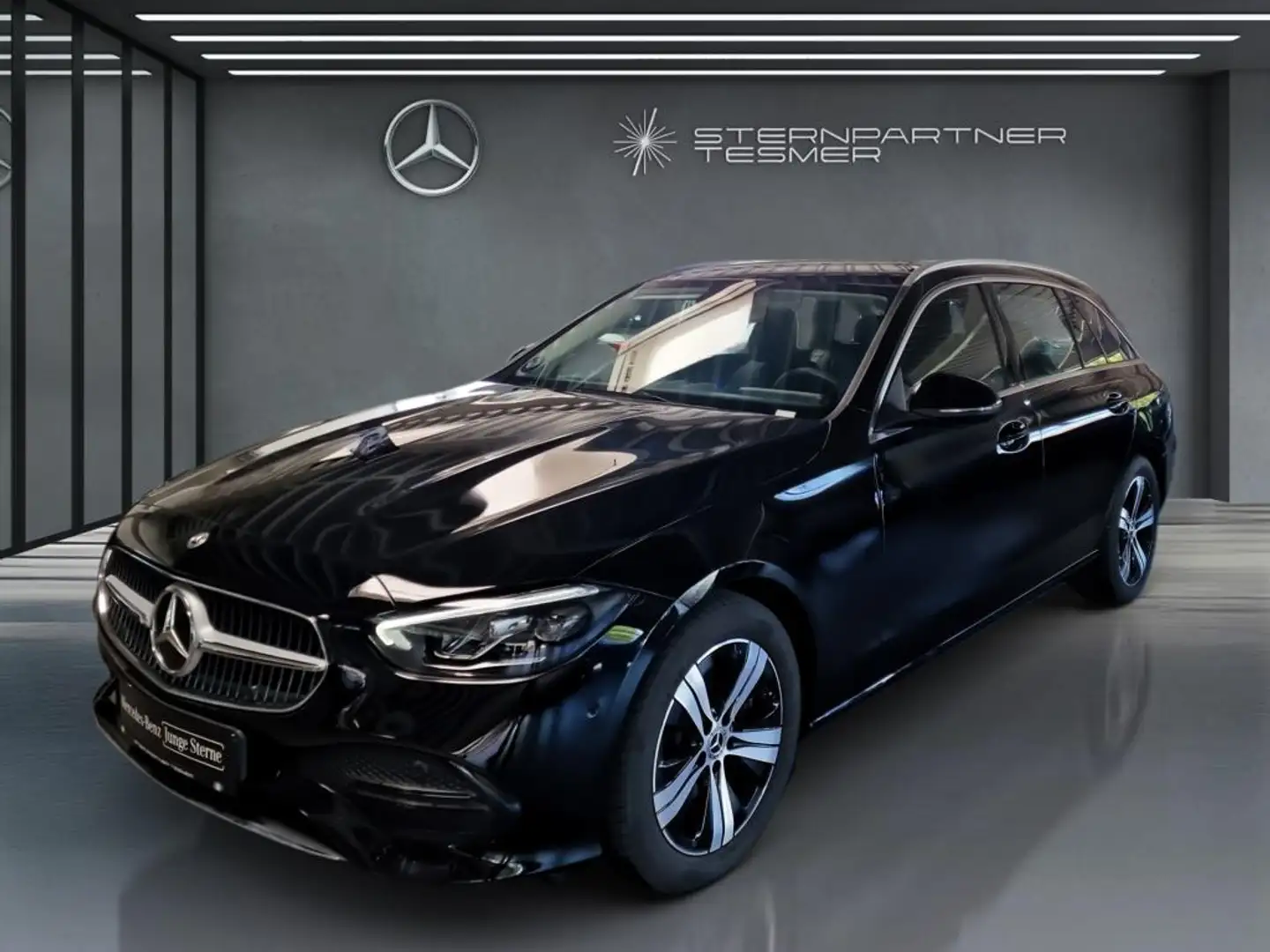 Mercedes-Benz C 220 d T AVANTGARDE+MBUX+DISTRONIC+AMBIENTE+AHK Noir - 2