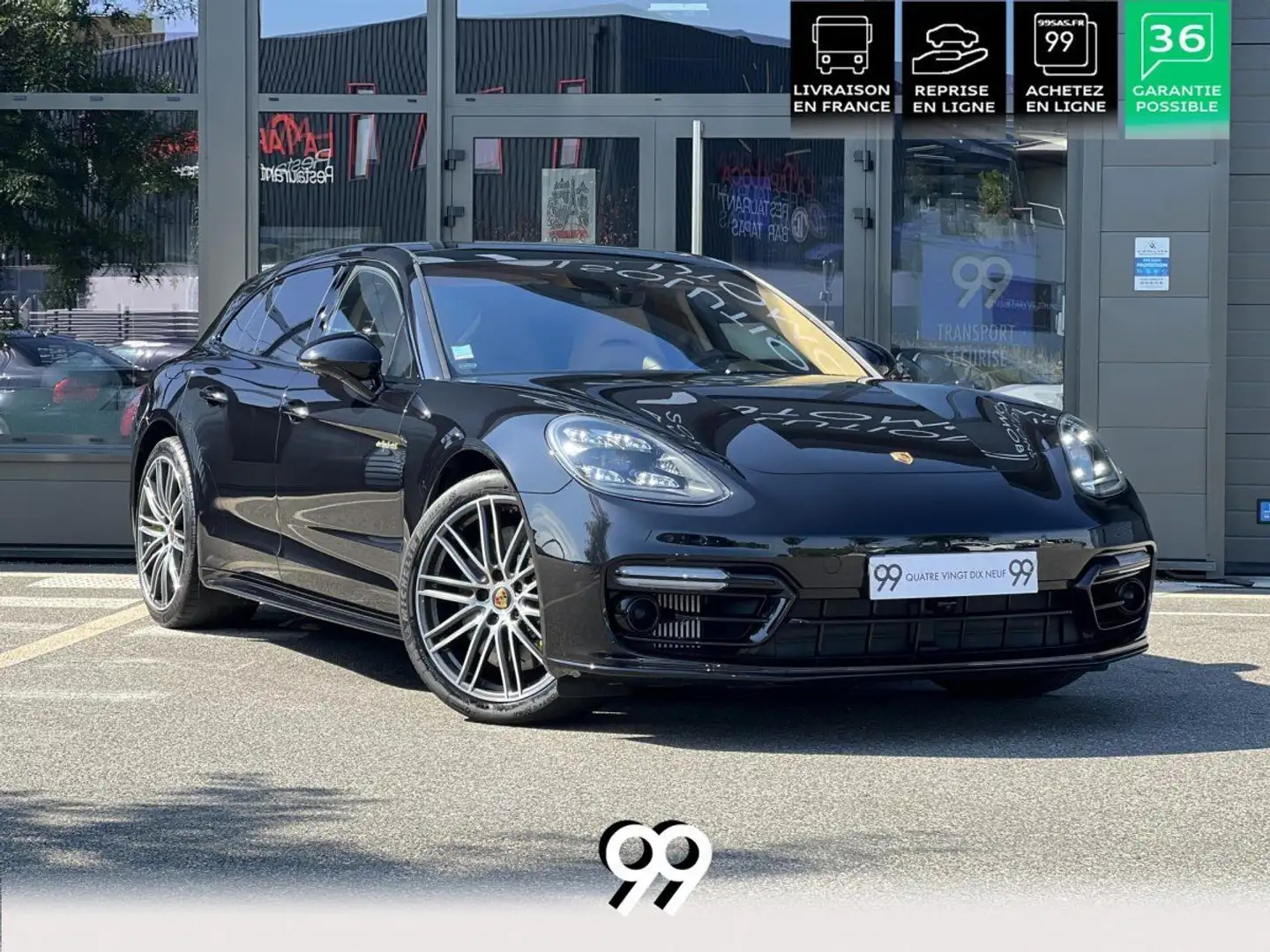 Porsche Panamera Sport Turismo 4S sport design exklusiv PDLS %2B Bo Negro - 1