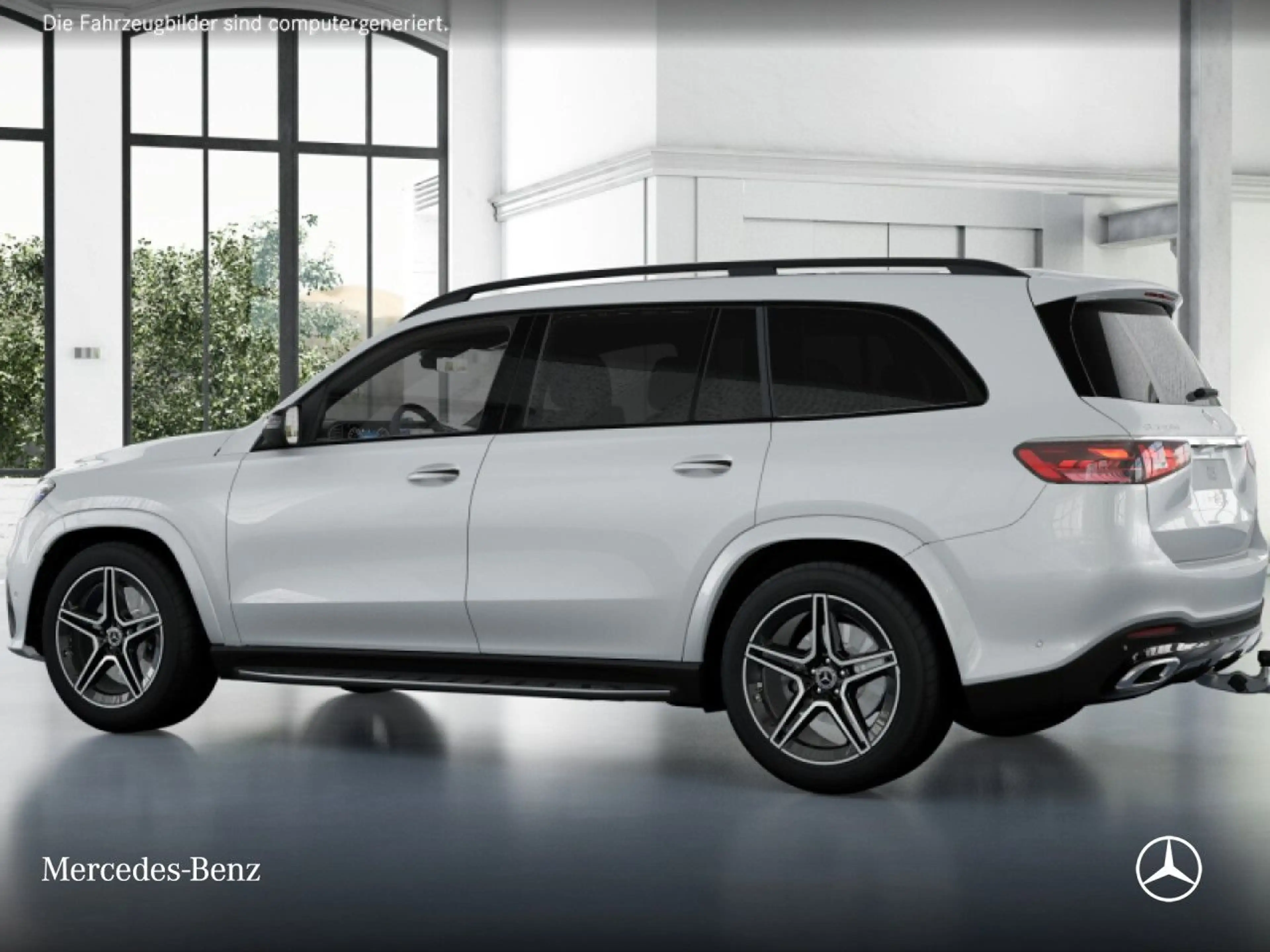 Mercedes-Benz GLS 450 d 4M AMG+NIGHT+PANO+360+AHK+MULTIBEAM+HUD — photo 14